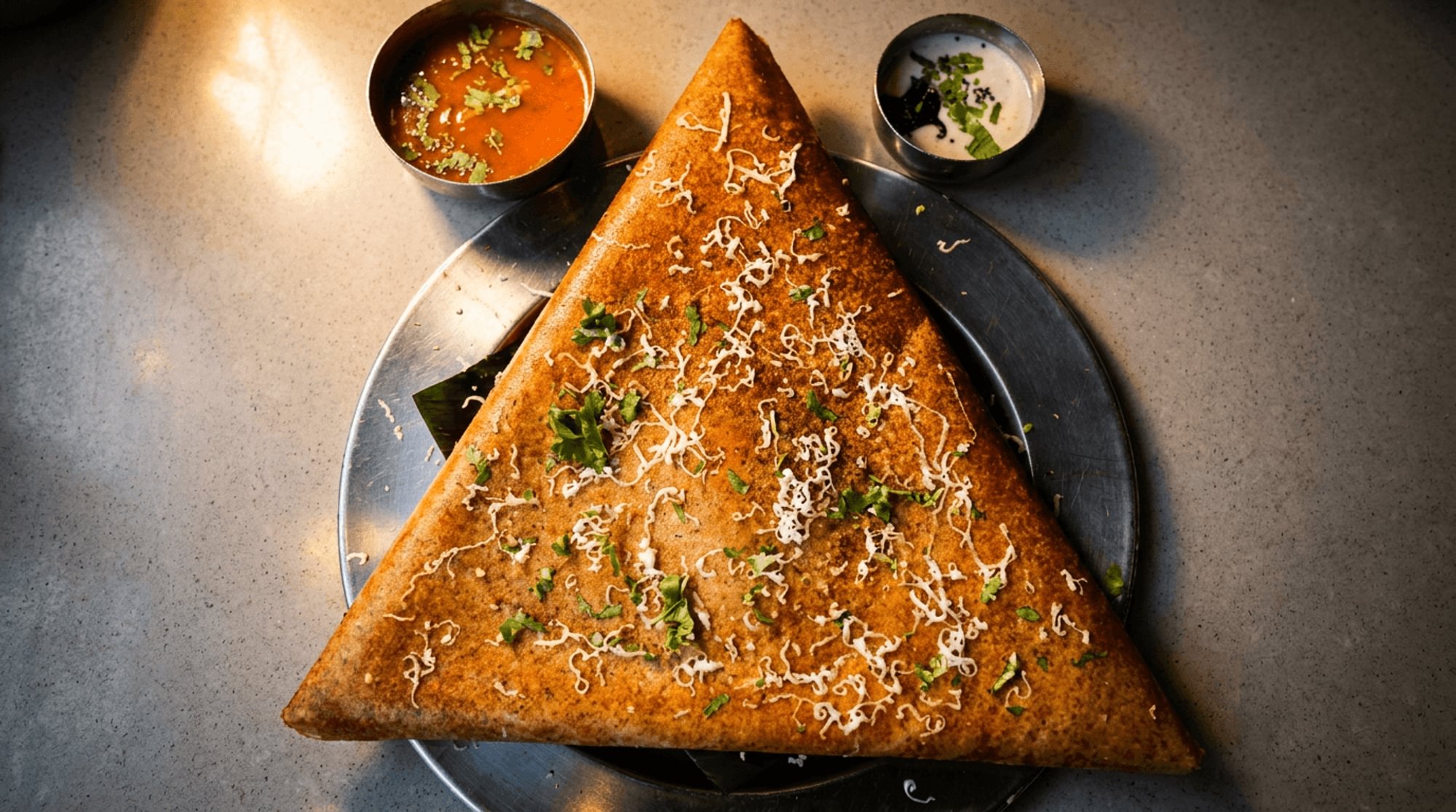 Mutton Cheese Dosai