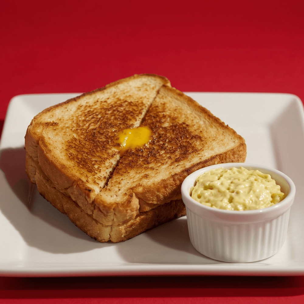 Grilled Ham & Cheese Breakfast Sandwich