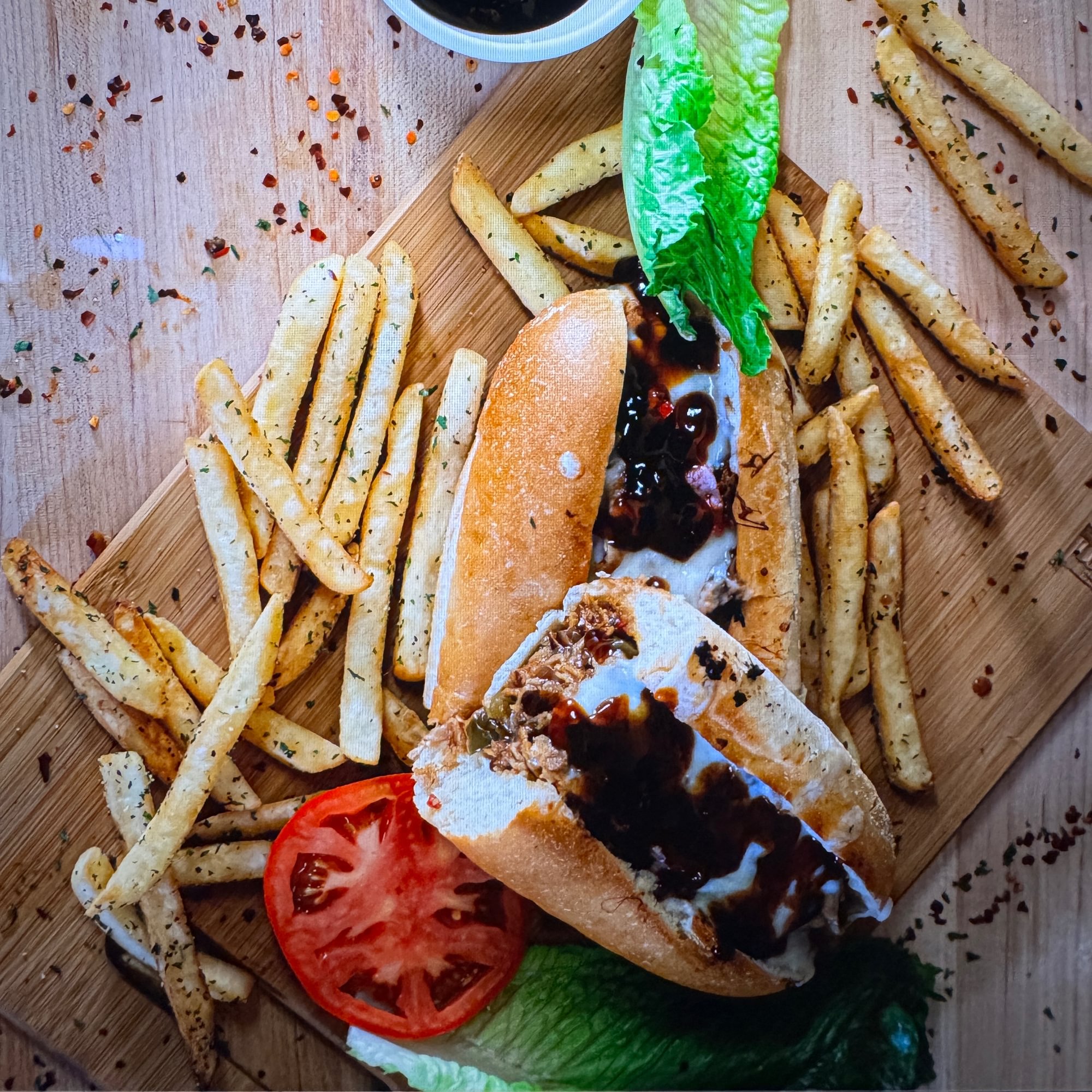 Teriyaki Chicken Philly Hot Sub
