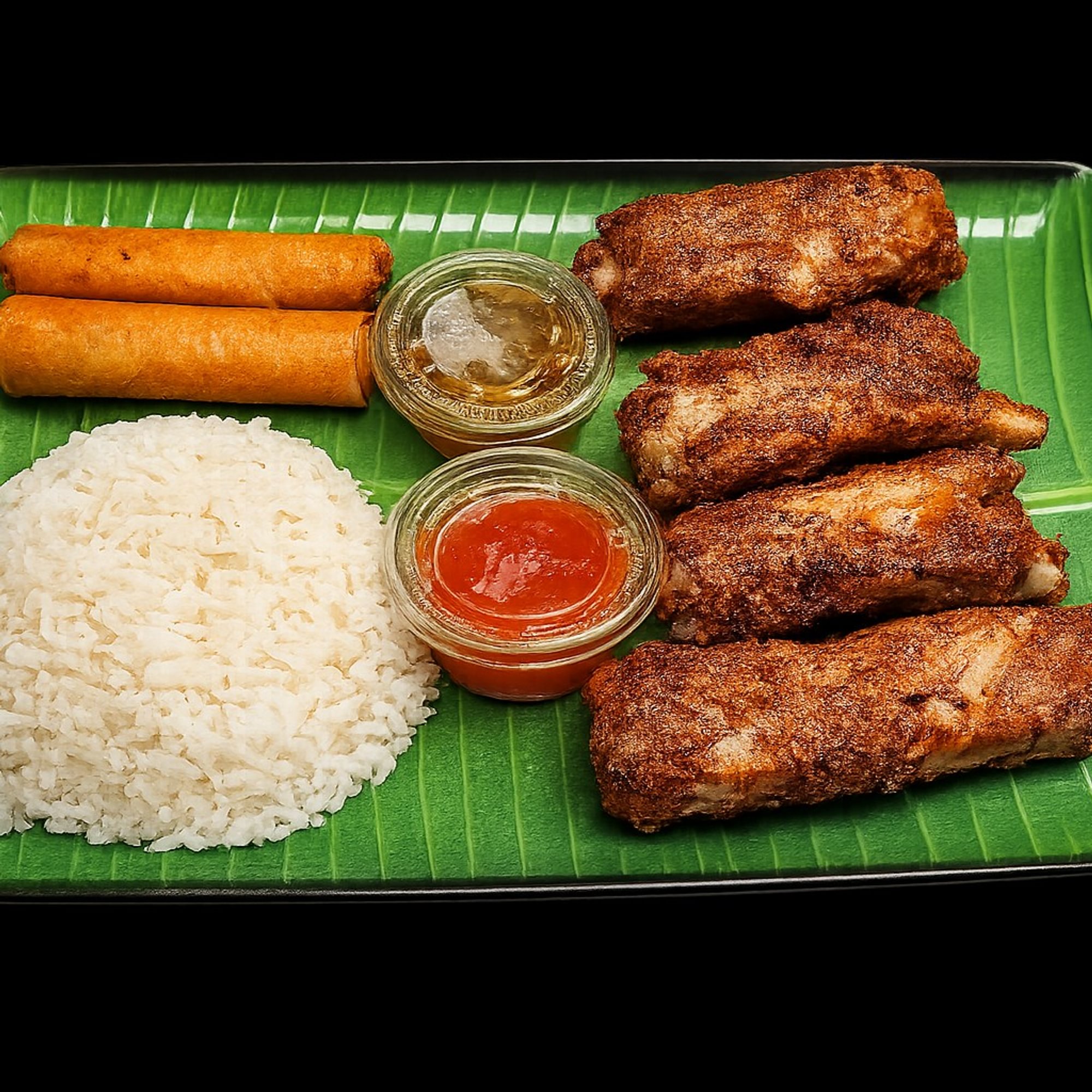 Fried Pork Ribs Combo