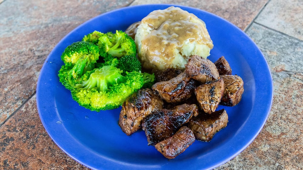 BEER TERIYAKI STEAK BITES