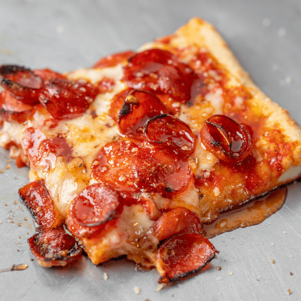 Hot Honey + Pepperoni Cups Pie