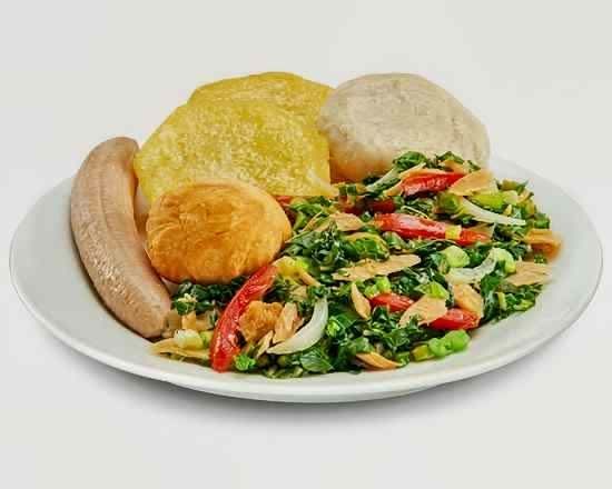 Callaloo & Saltfish - Large