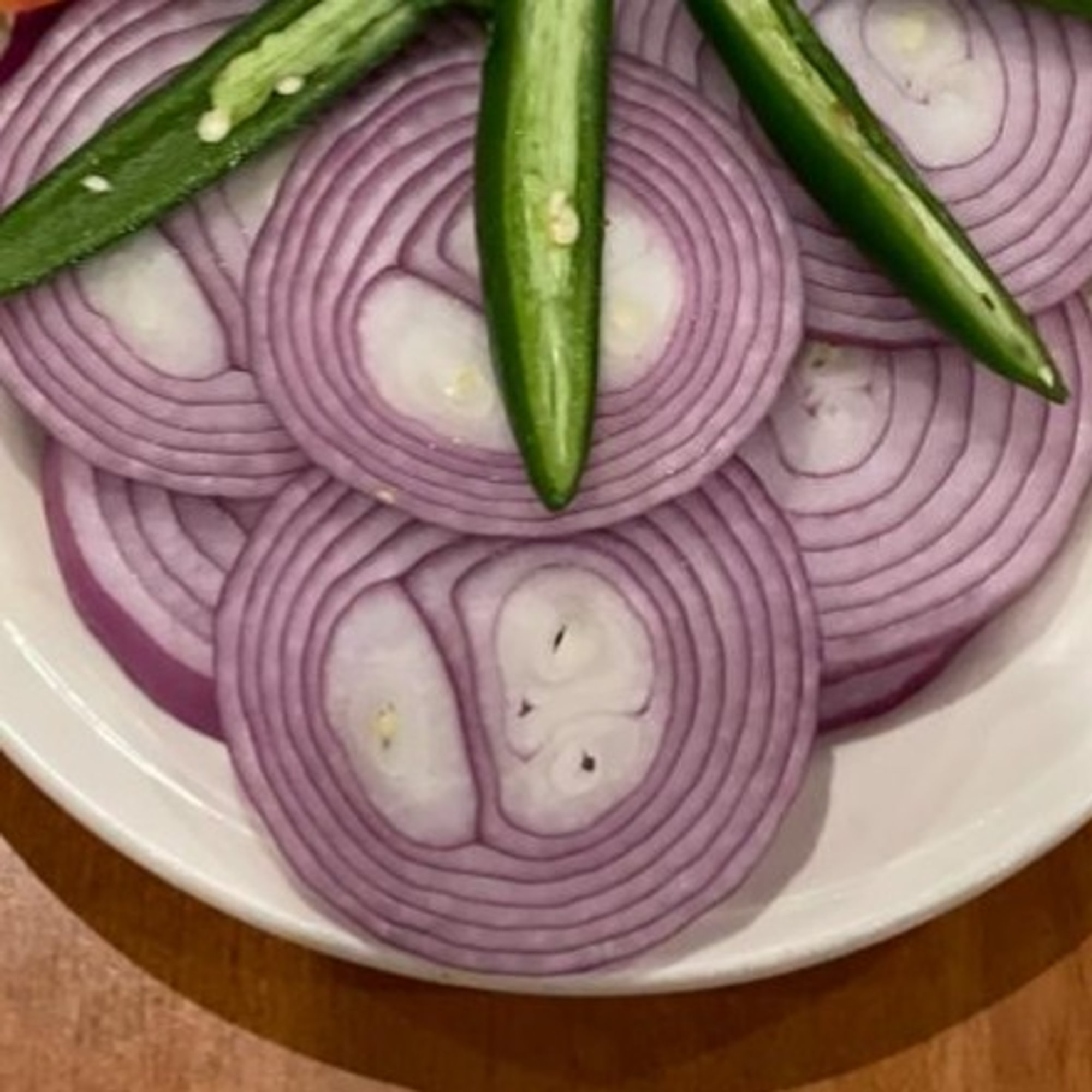 Onion & Chilies 