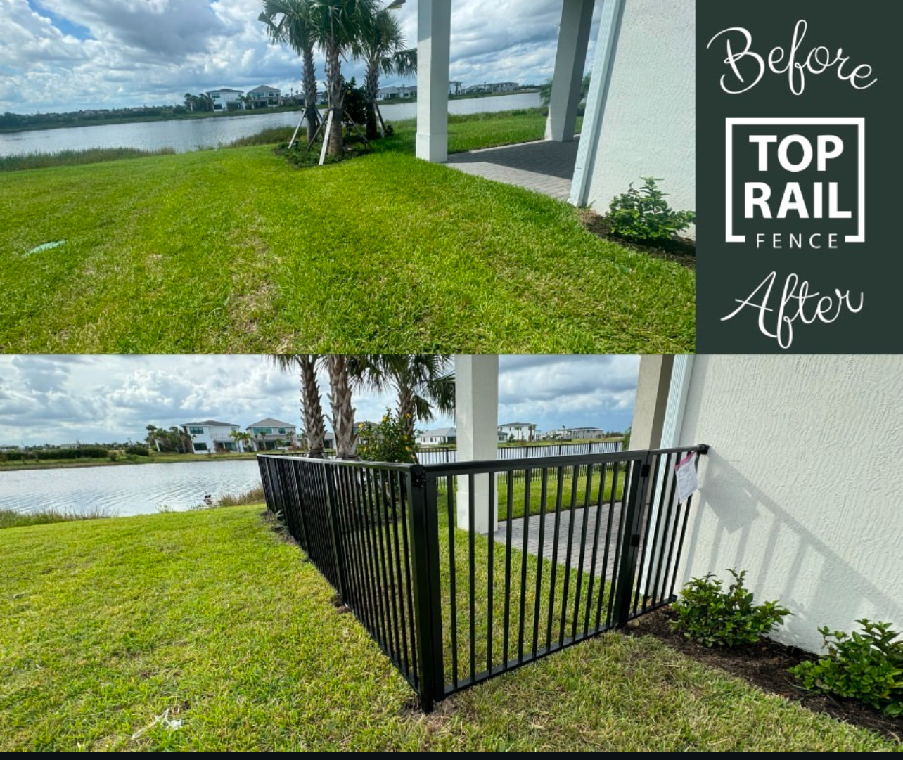 Top Rail Fence Pompano Beach Image