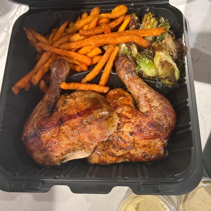 2) 1/2 Chicken