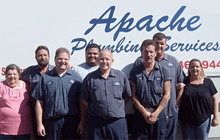 Apache Plumbing Services Logo