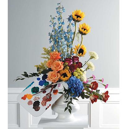 Bouquets Baskets &amp; Balloons Logo