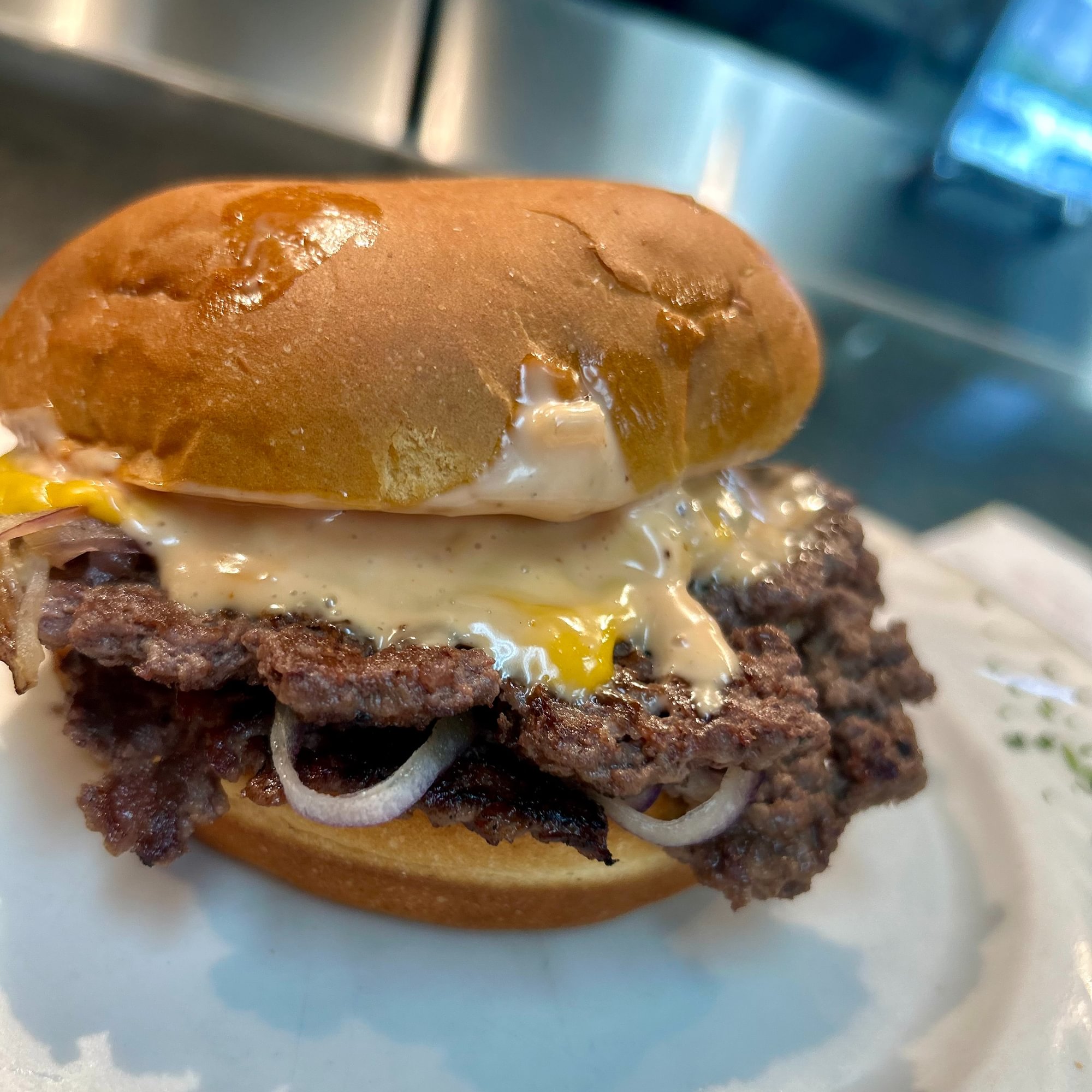 "The Babe" Smash Burger