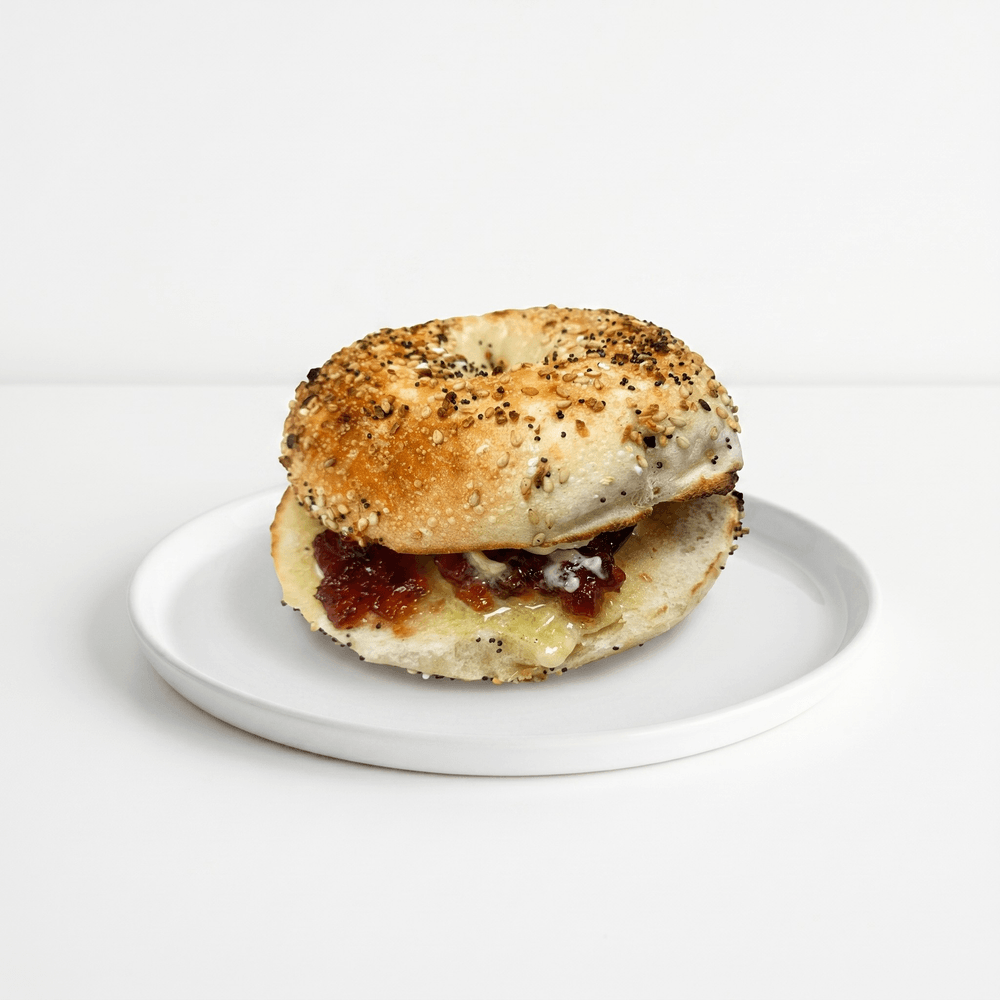 Bagel with Butter & Jelly