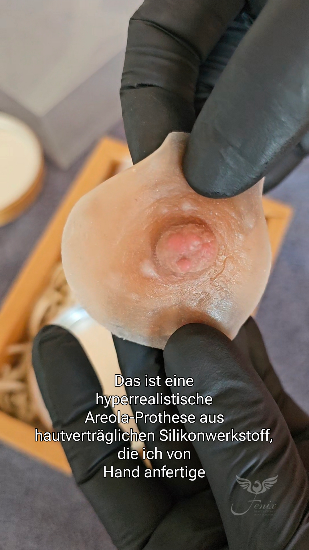 Hyperrealistic Areola Prostheses