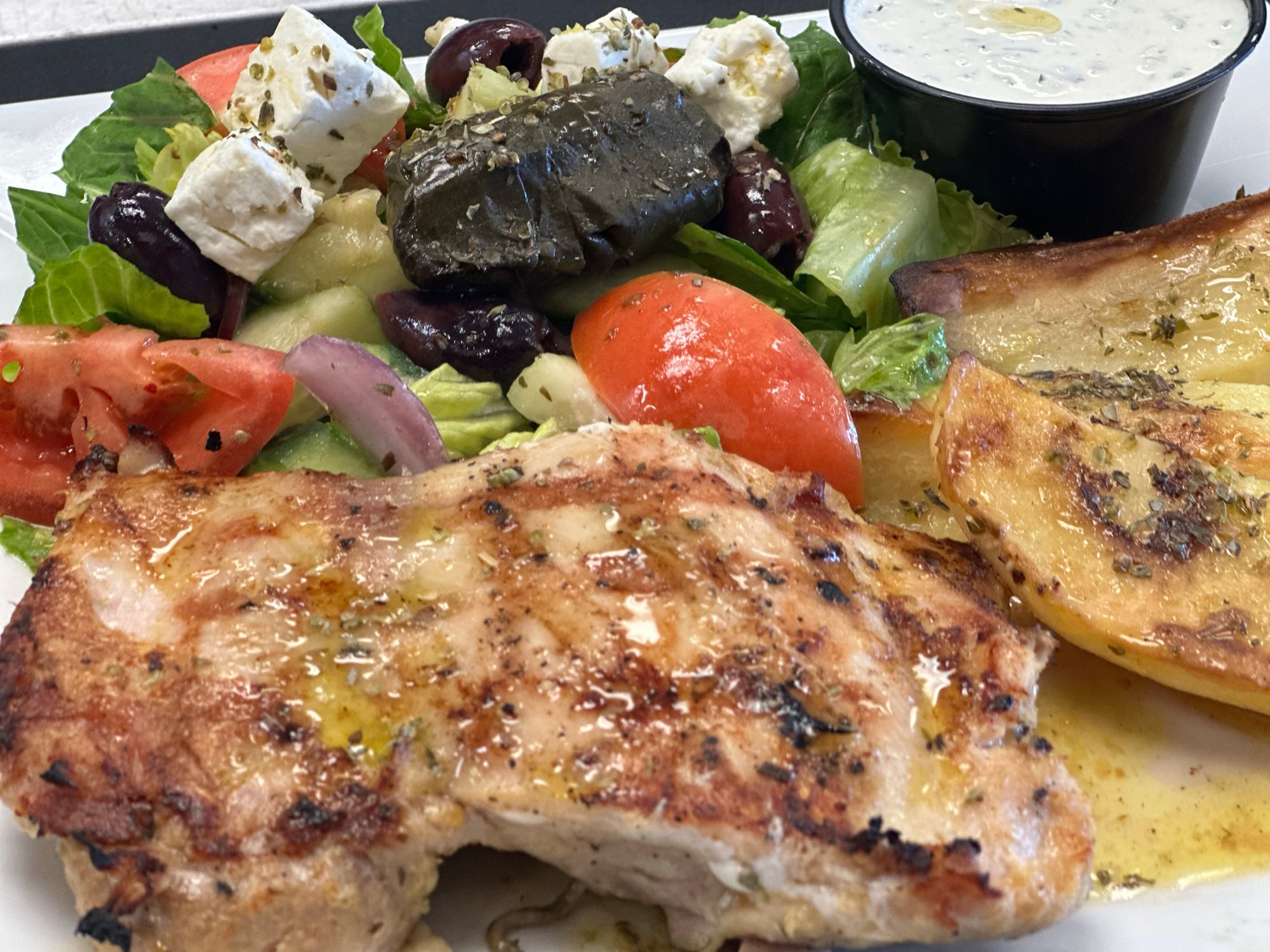 Grilled Chicken Breast Platter