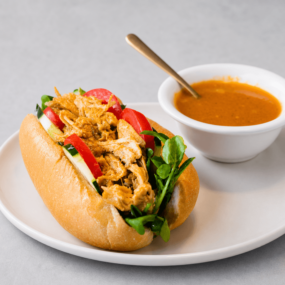 Pan Relleno con Pollo