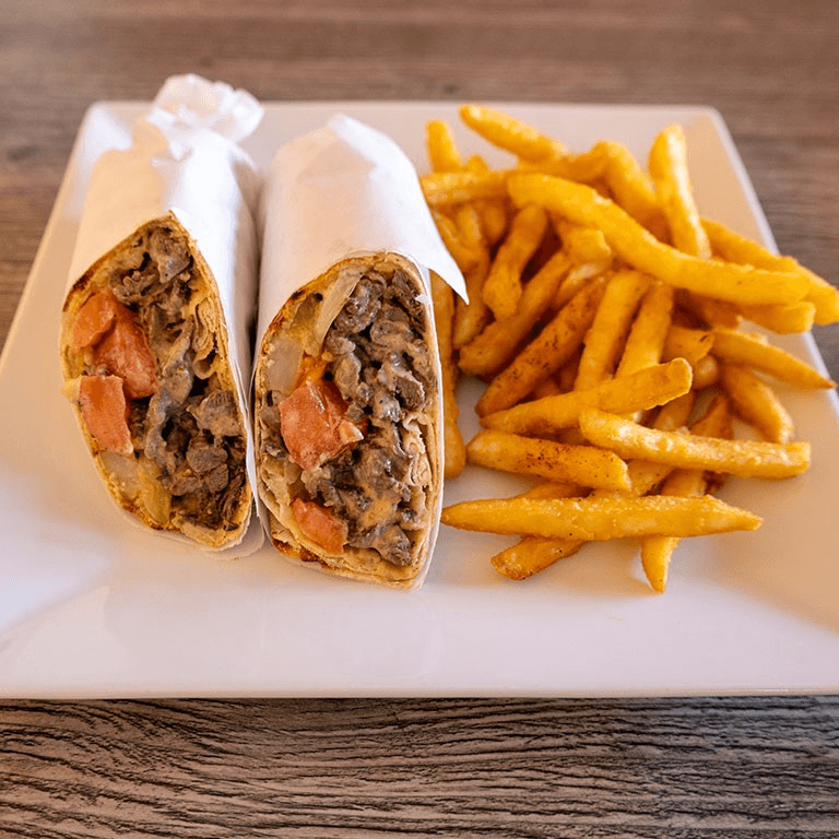 Beef Shawarma Sandwich Filet Mignon