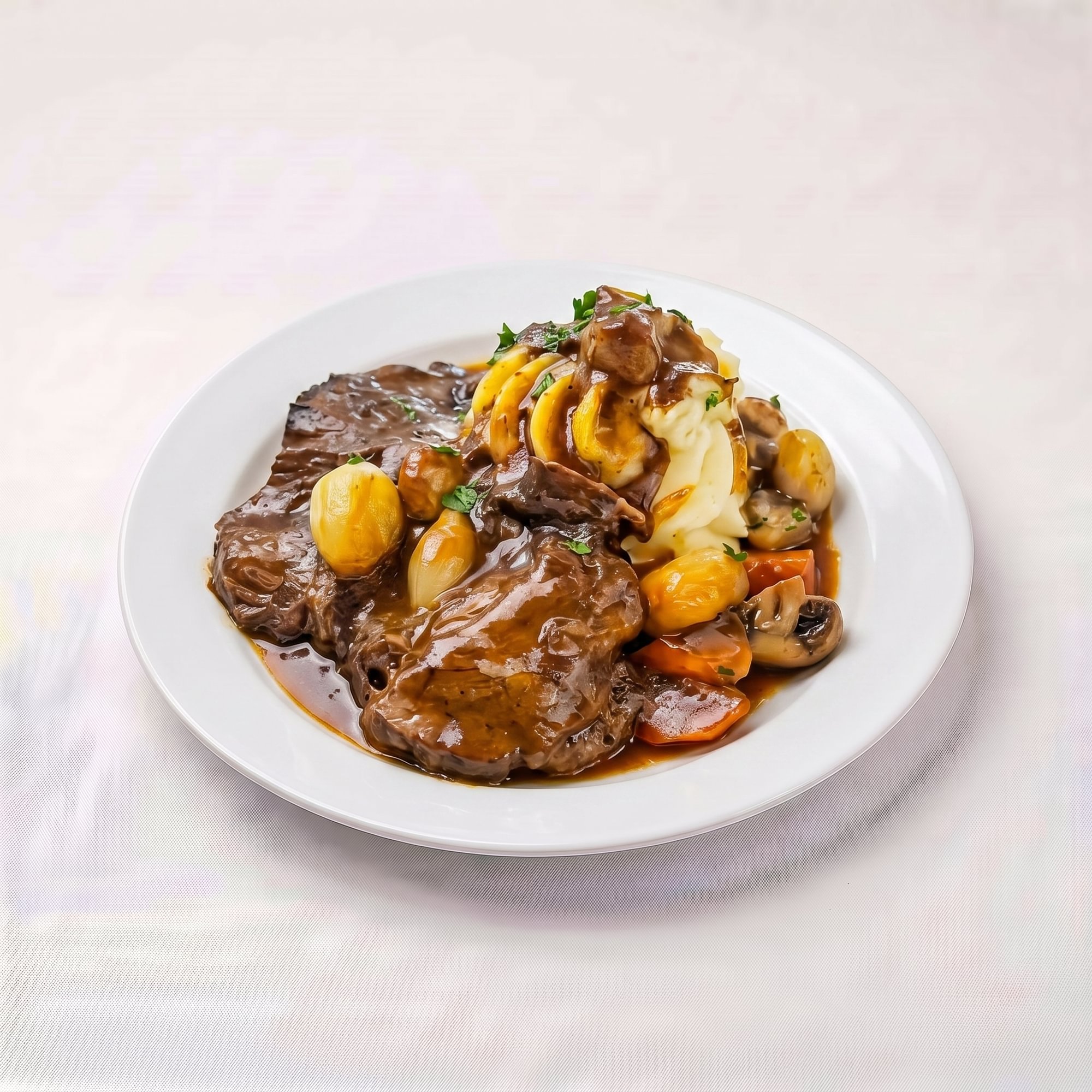 Braised Boneless Beef Short Ribs