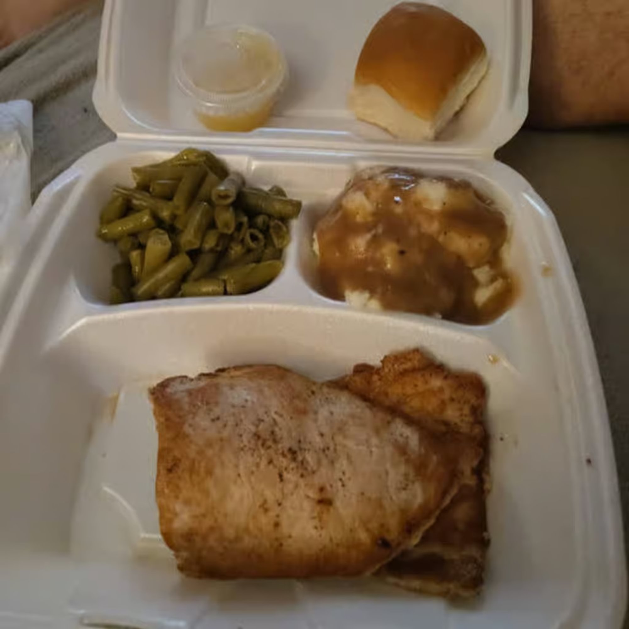 Grilled Pork Chops Dinner