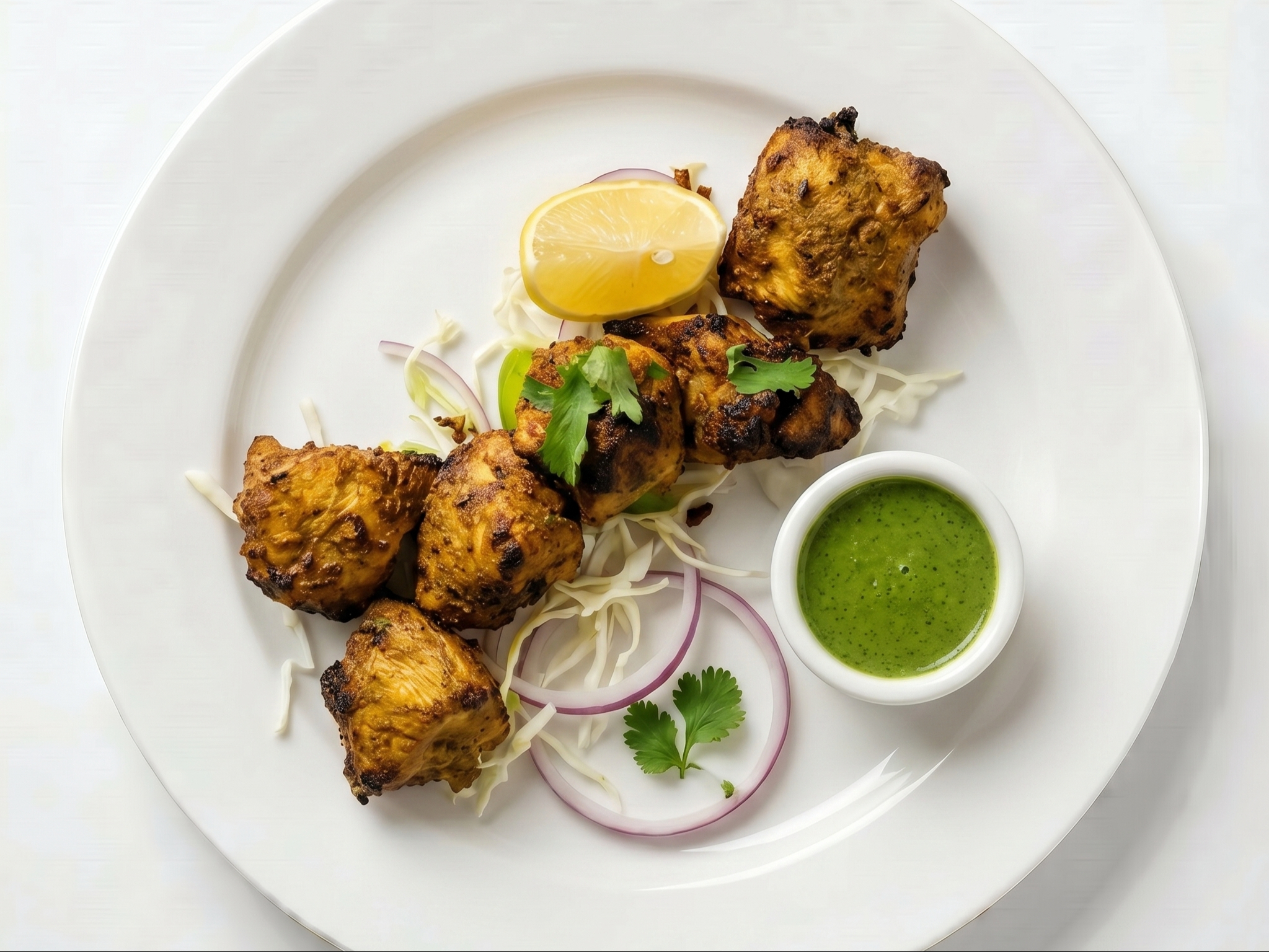 Gongura Chicken Kebab