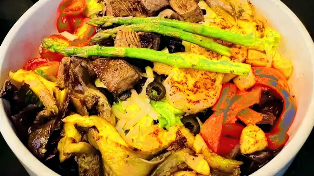 Surf N' Turf Salad