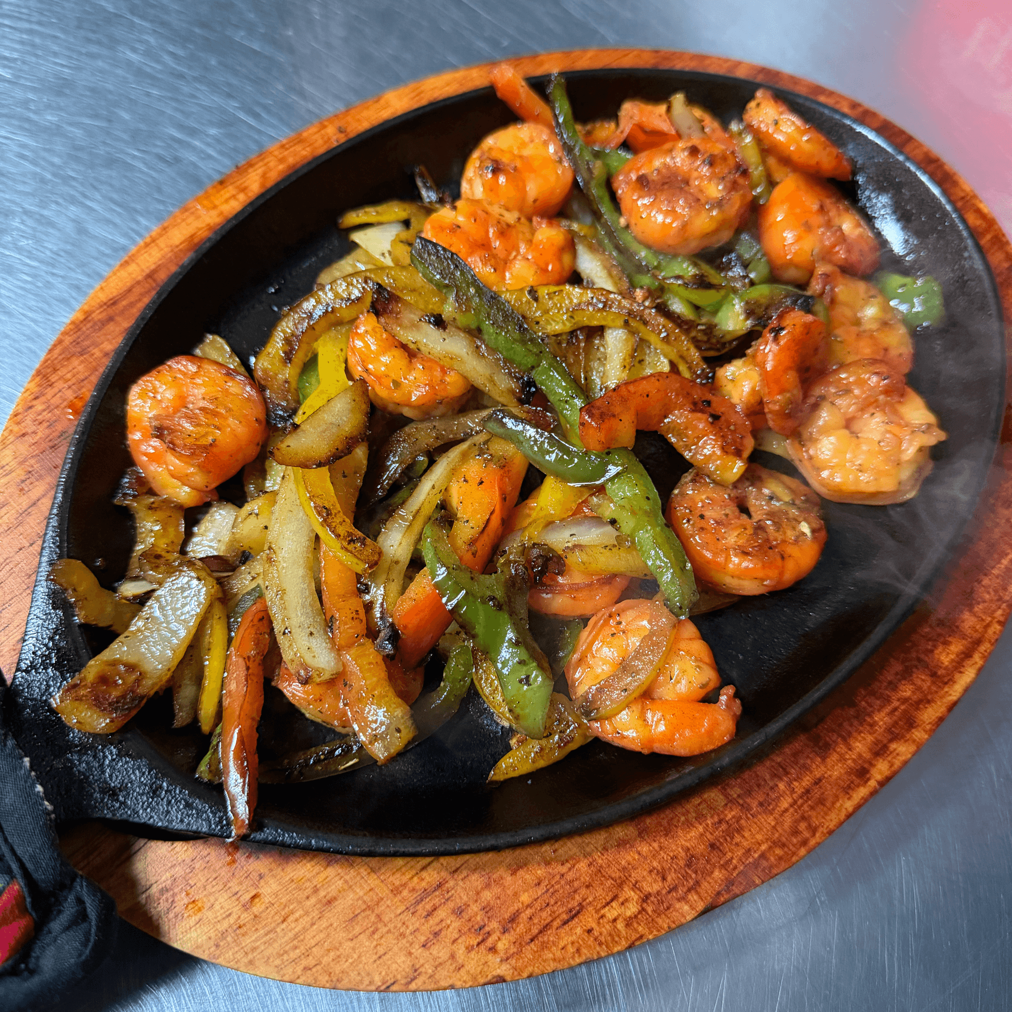 Shrimp Fajitas