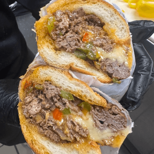 Italian Stallion Cheesesteak 🐎🇮🇹🥖🥩🧀