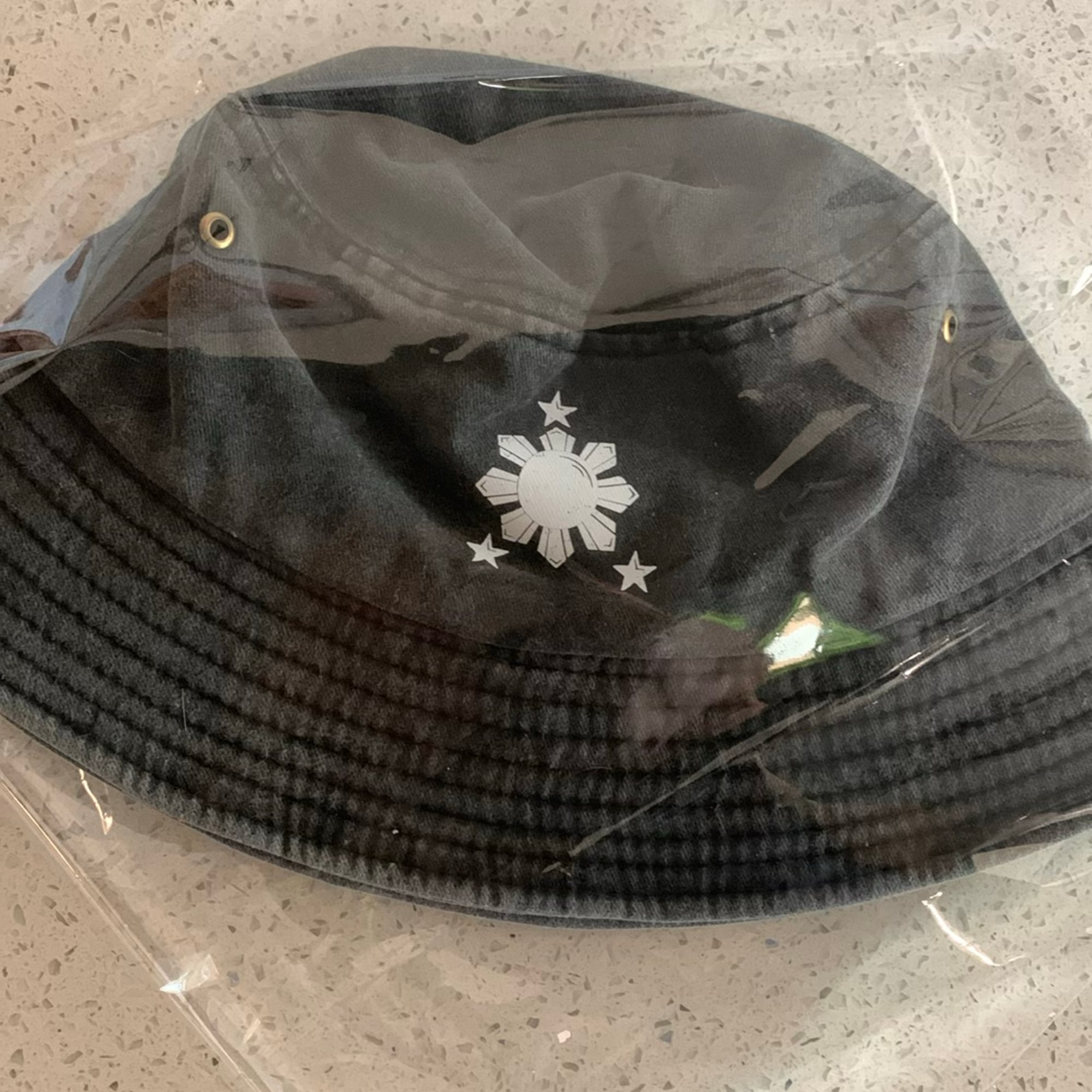 Hat Bucket White Sun 3 Star