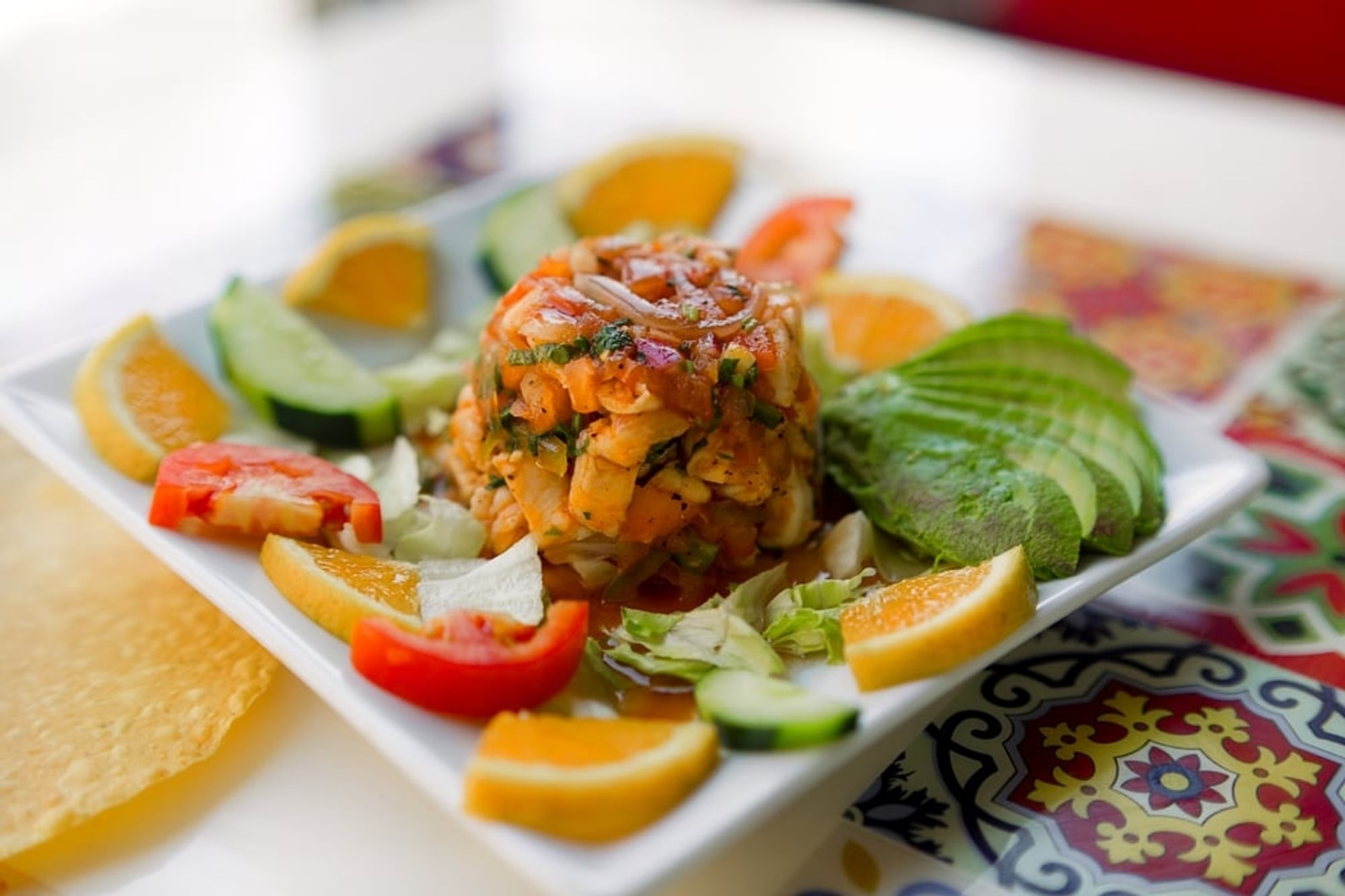 Tostadas De Ceviche