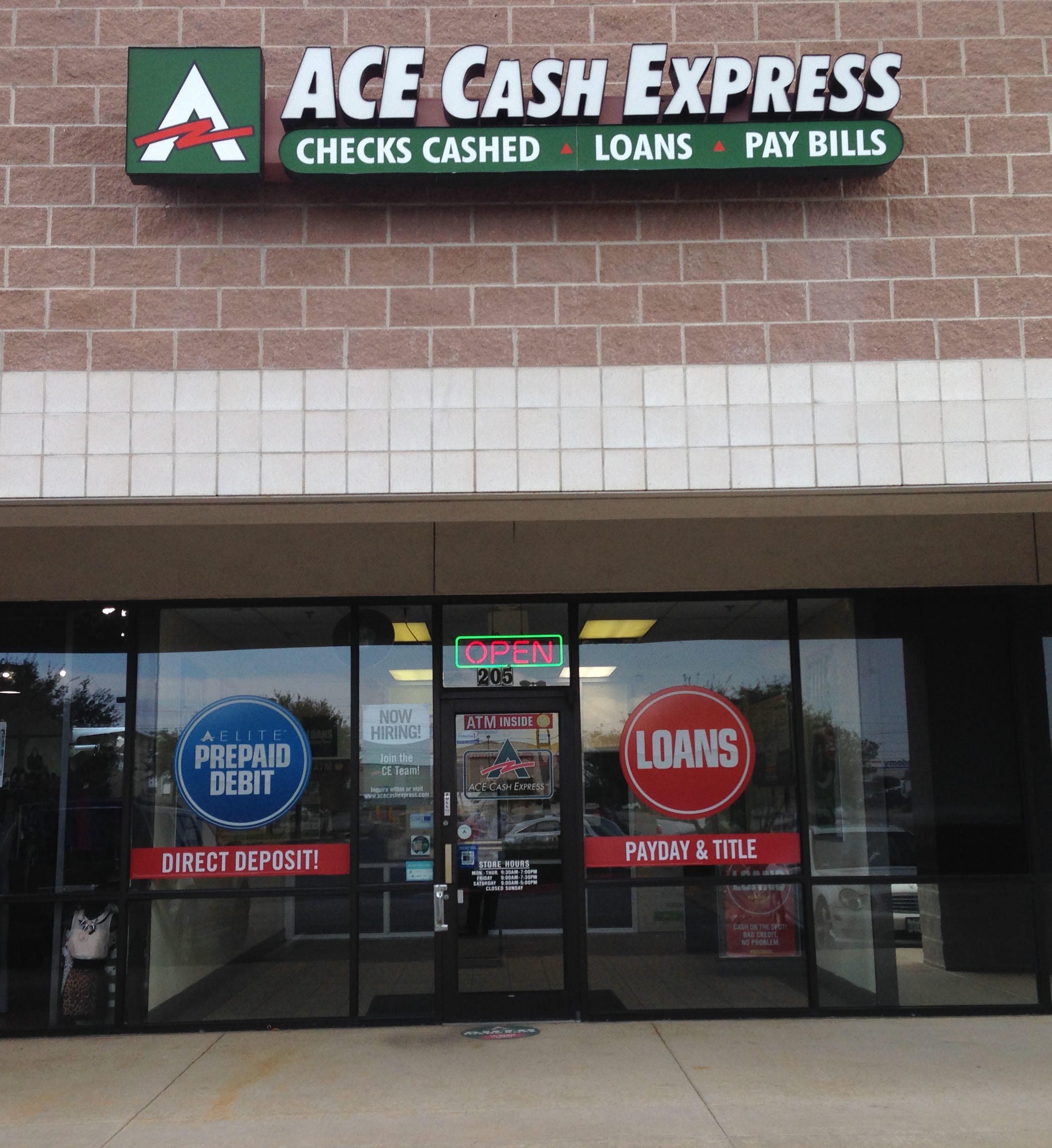 ACE Cash Express in Fort Worth, TX (817) 5038...