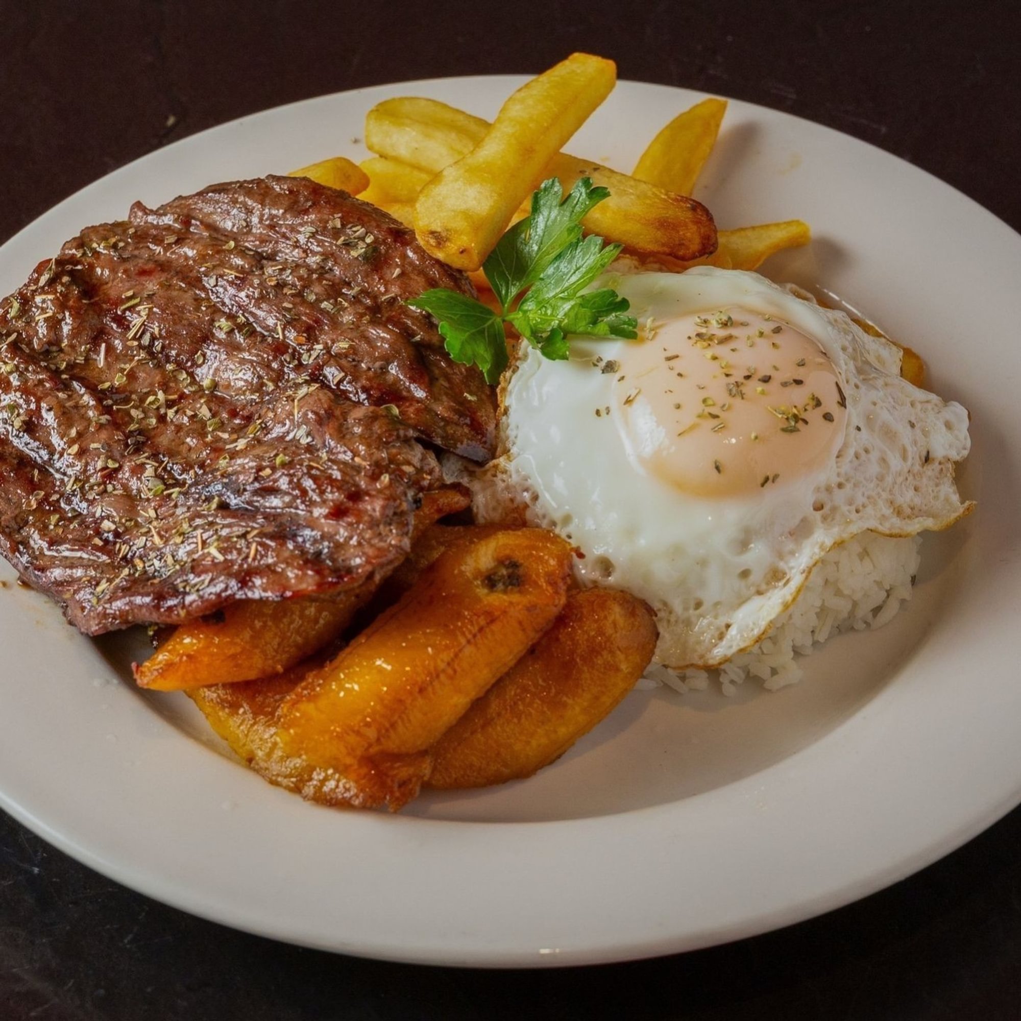 Bistec a Lo Pobre