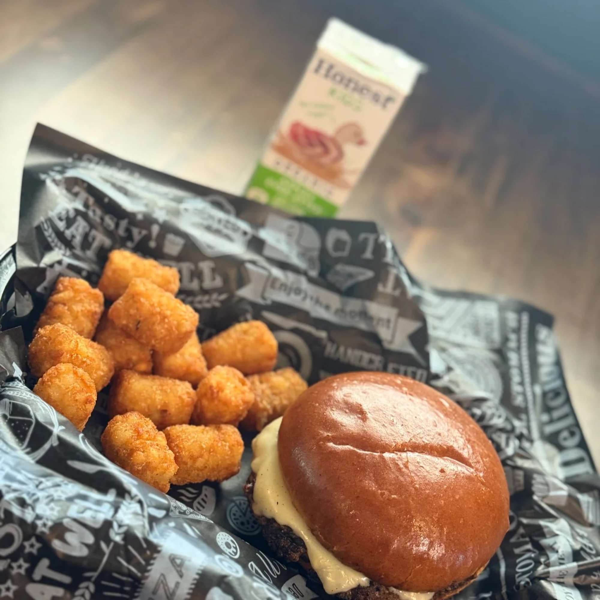 Kids Single Patty Cheeseburger