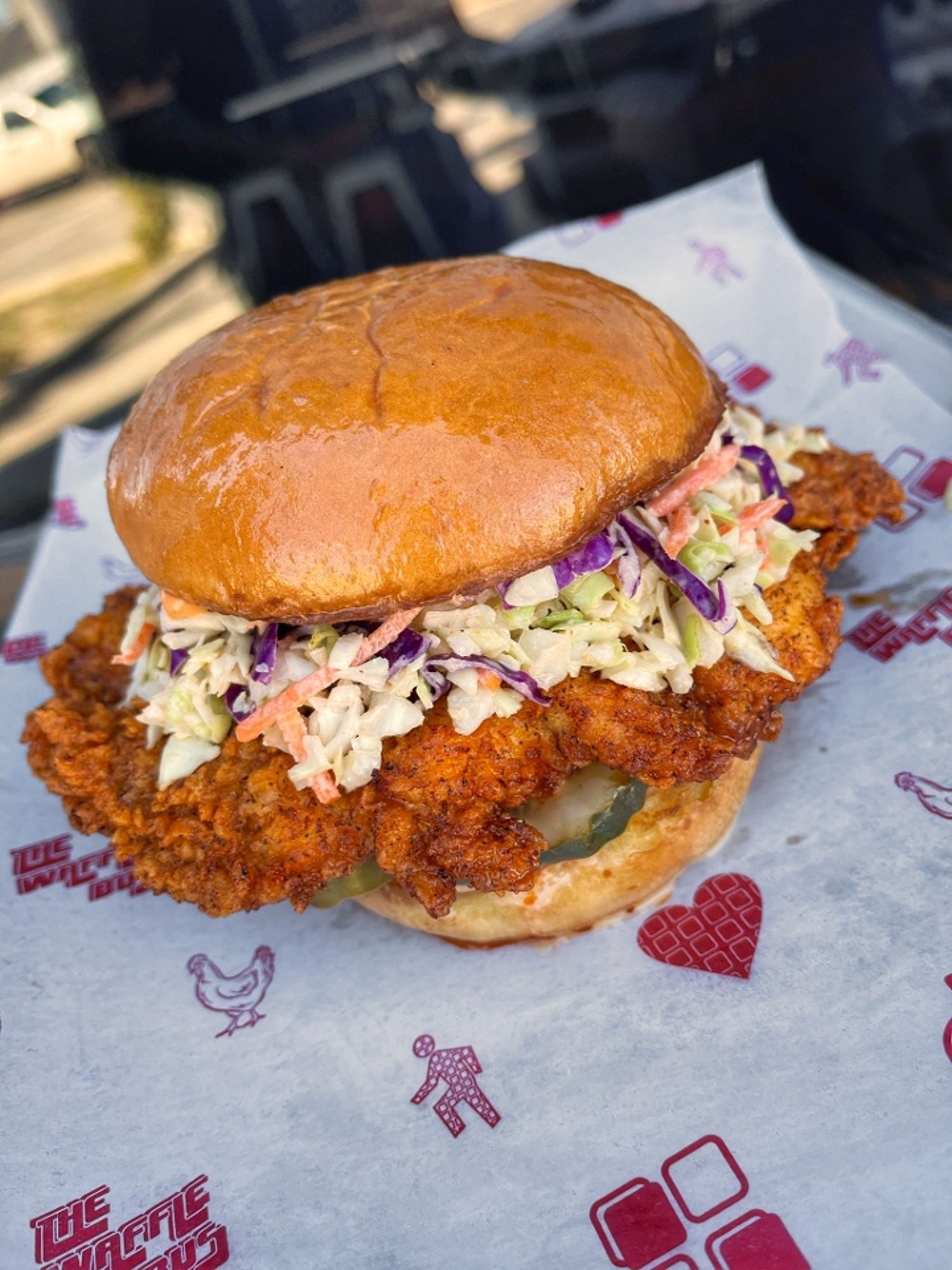 Nashville Hot Fried Chicken Sandwich