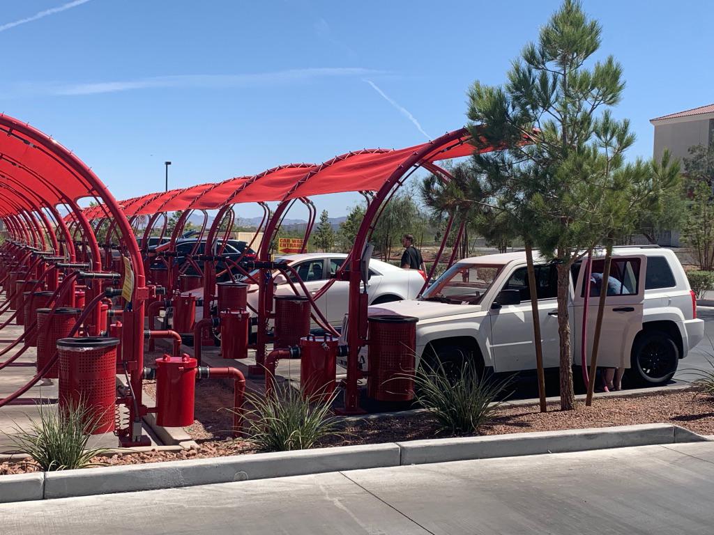 Upper Image Car Wash Photo