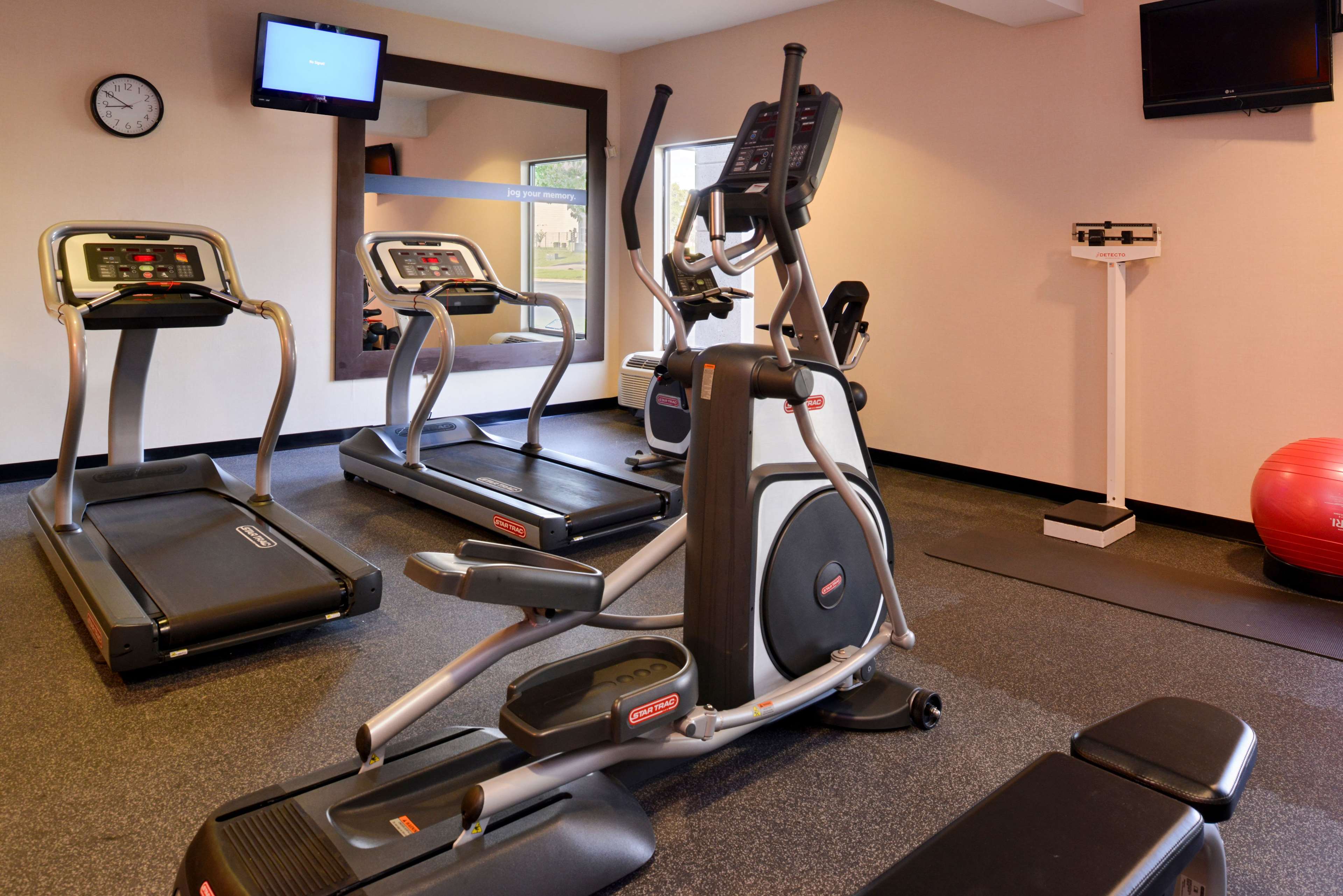 Health club  fitness center  gym