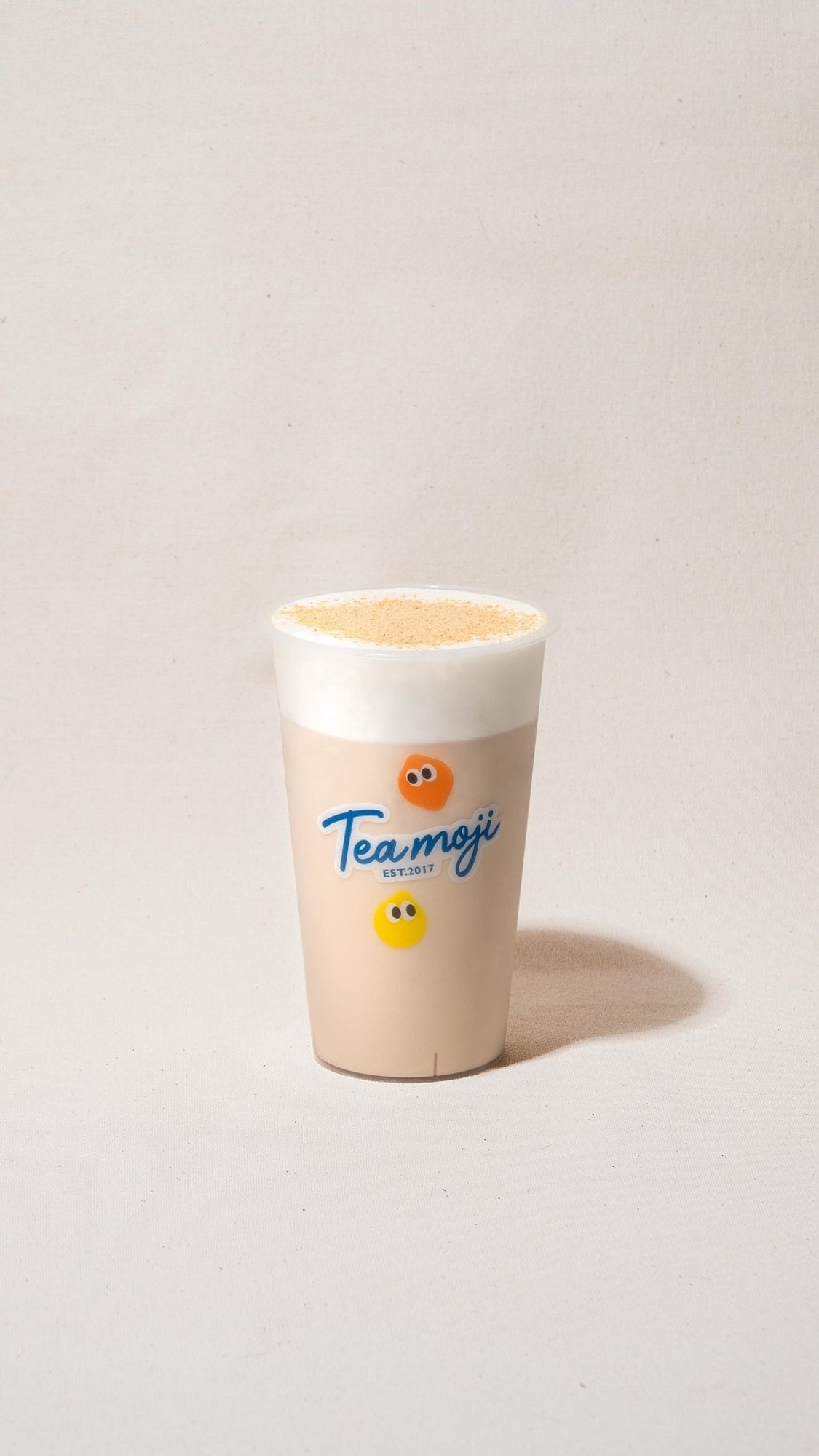 Soy Milk Tea with Soy Mousse / 豆乳奶盖茶