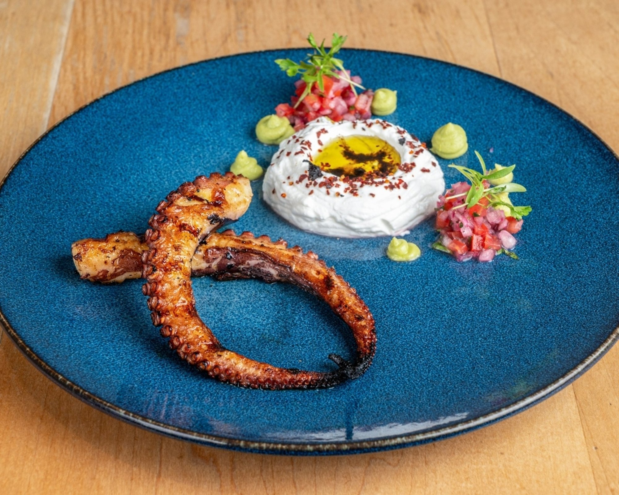 Octopus al Ajillo