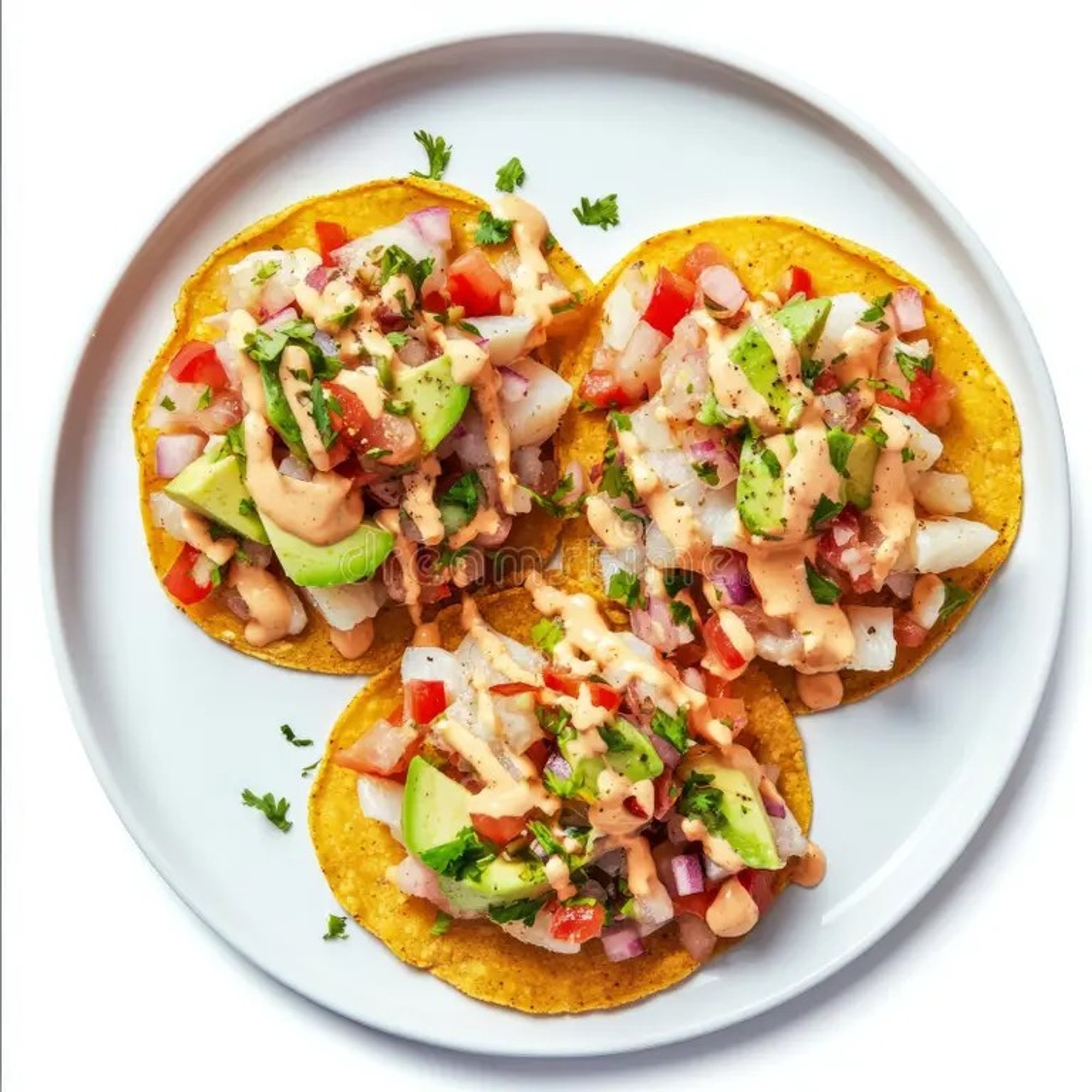Tostadas de Ceviche