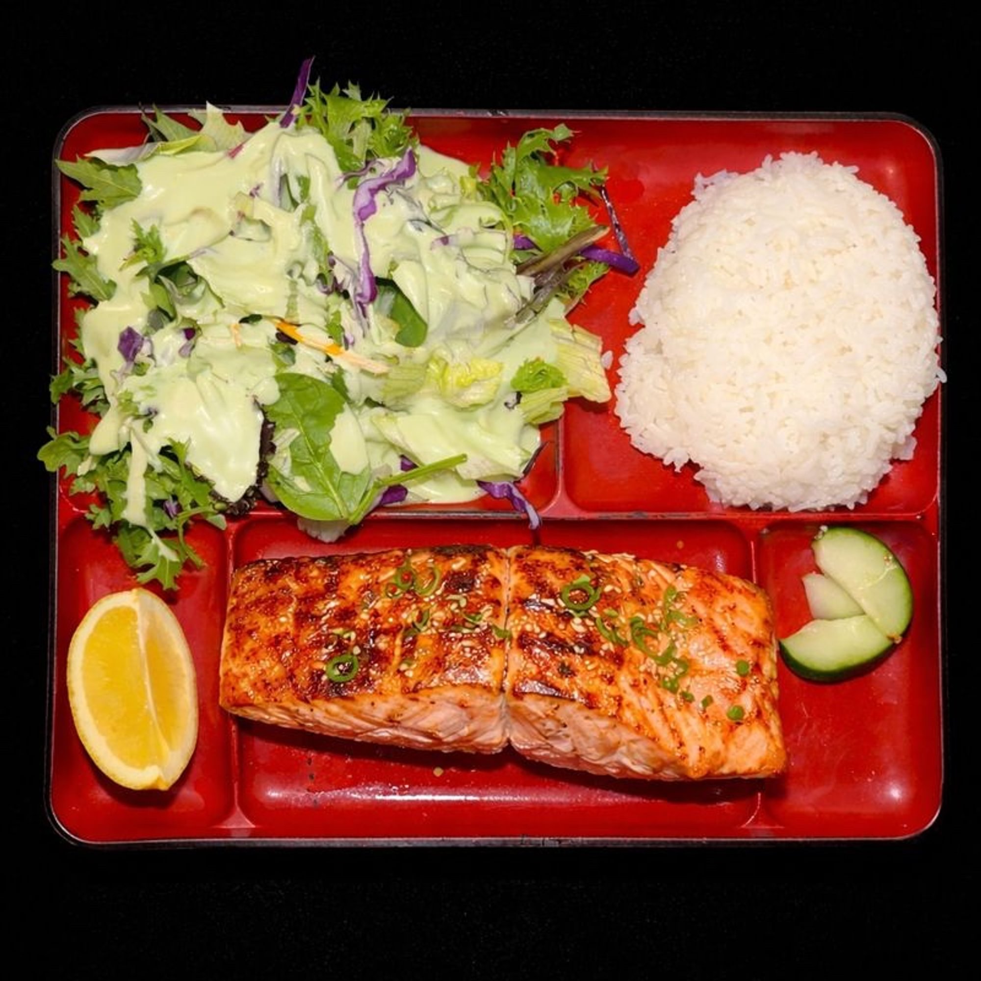 Salmon Teriyaki Box
