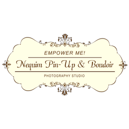 Nequim Pin-Up &amp; Boudoir Photography Logo