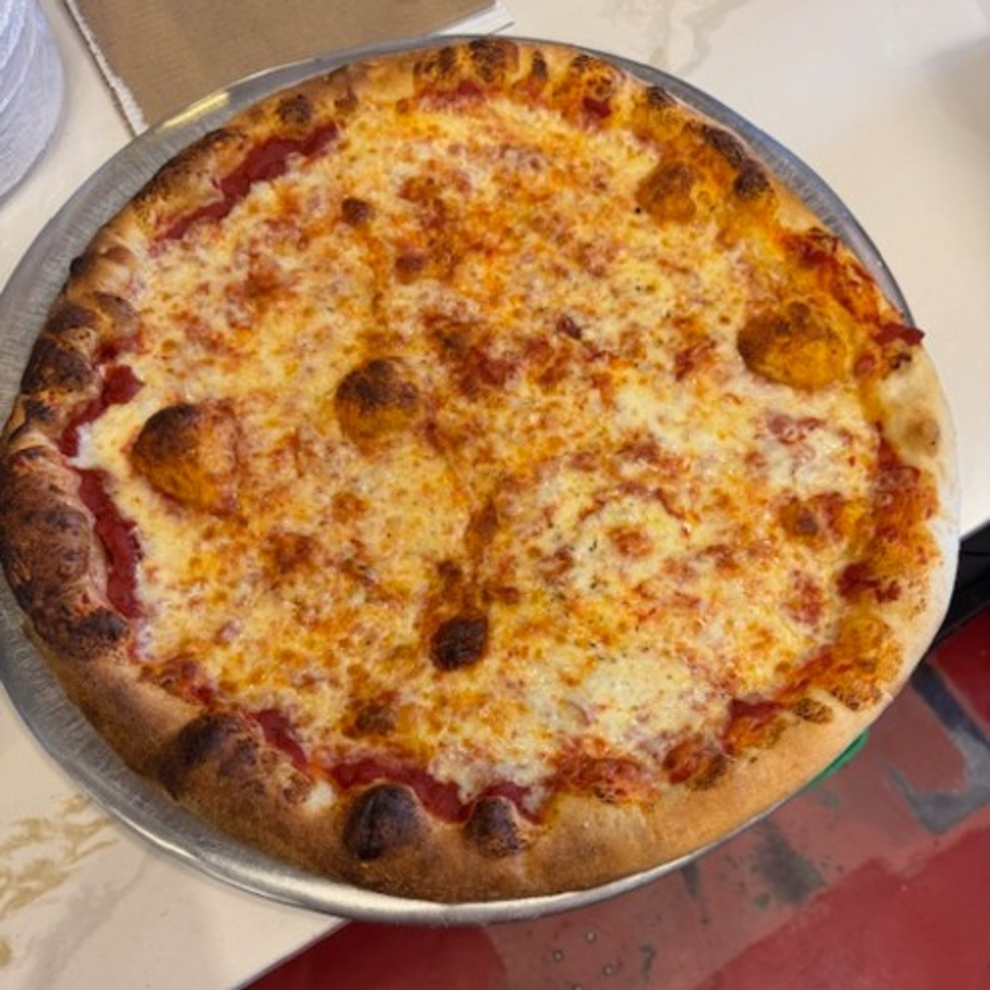 Thin Crust Cheese Pizza