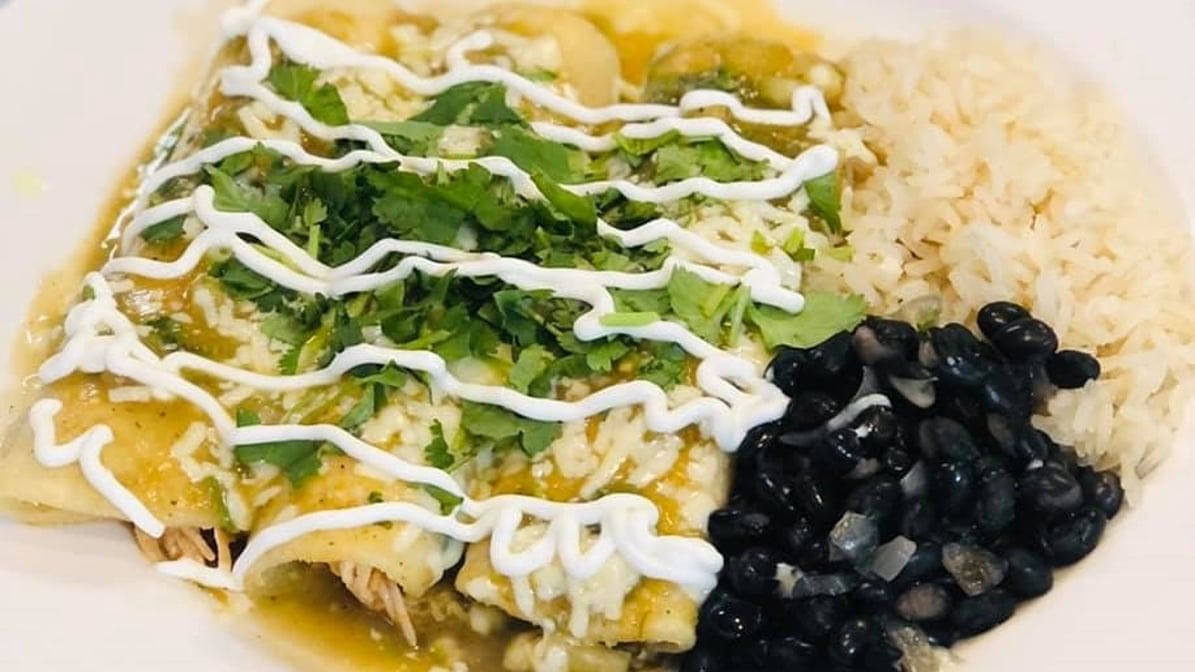 Enchiladas Verde
