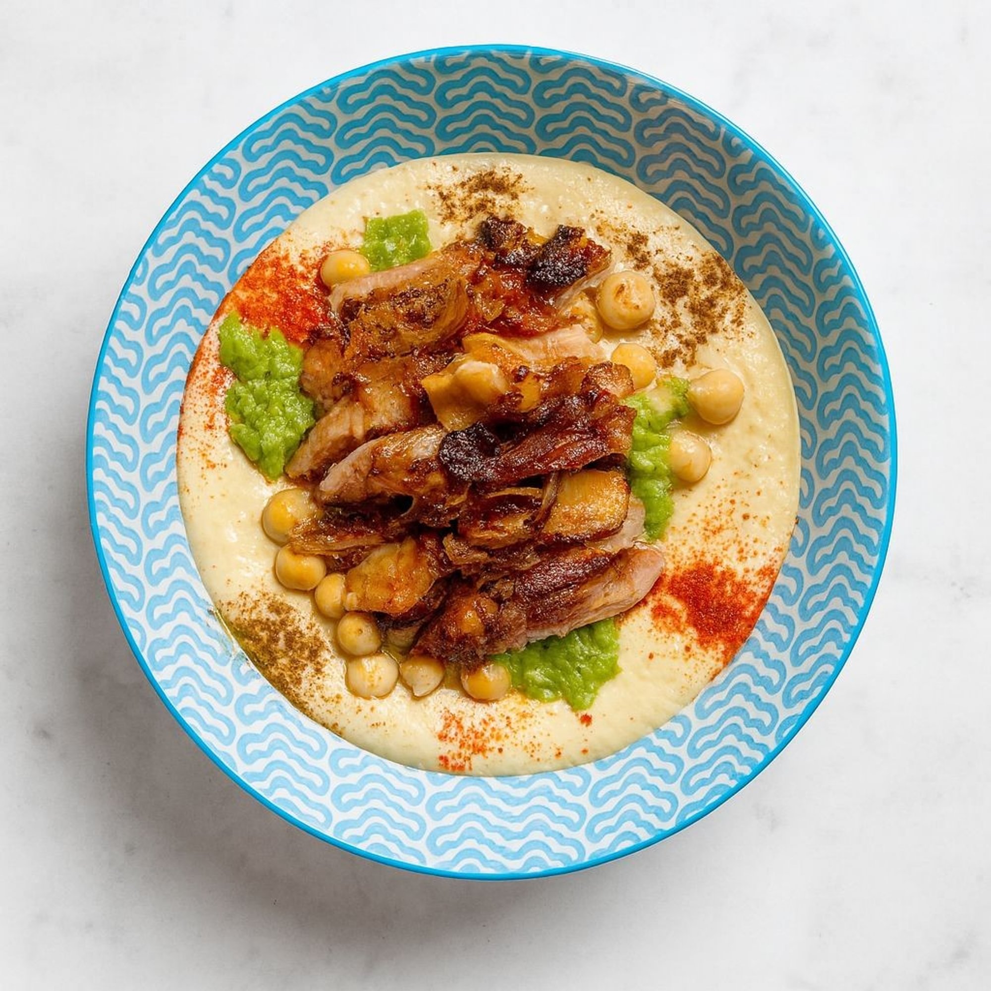 Hummus and Shawarma