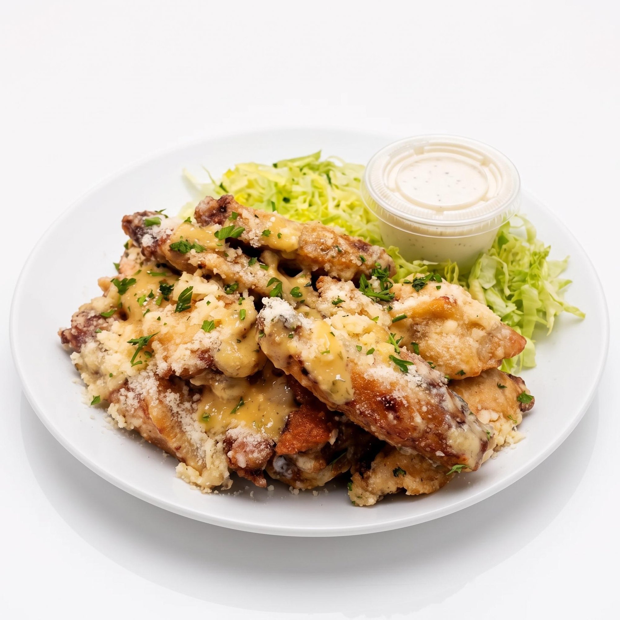 10 Garlic Parm Wings