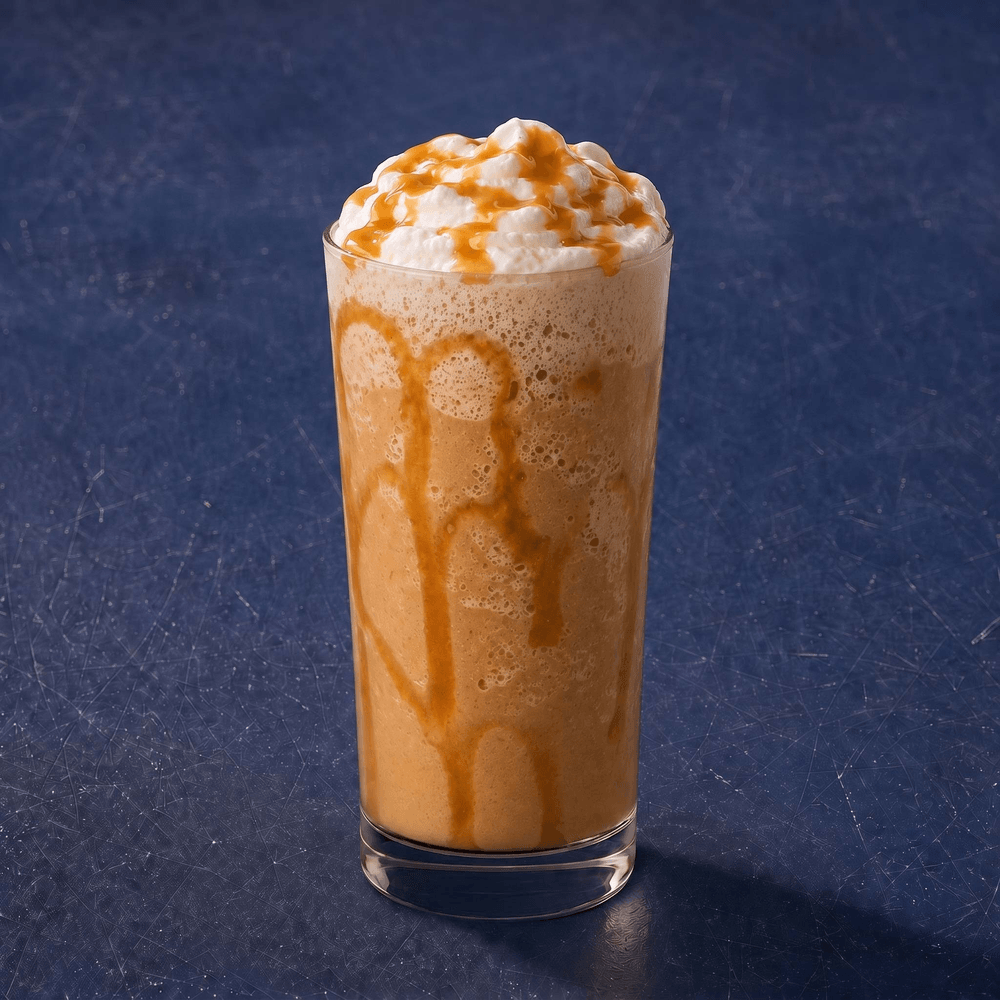 Platinum Gold — Caramel White Chocolate Frappe