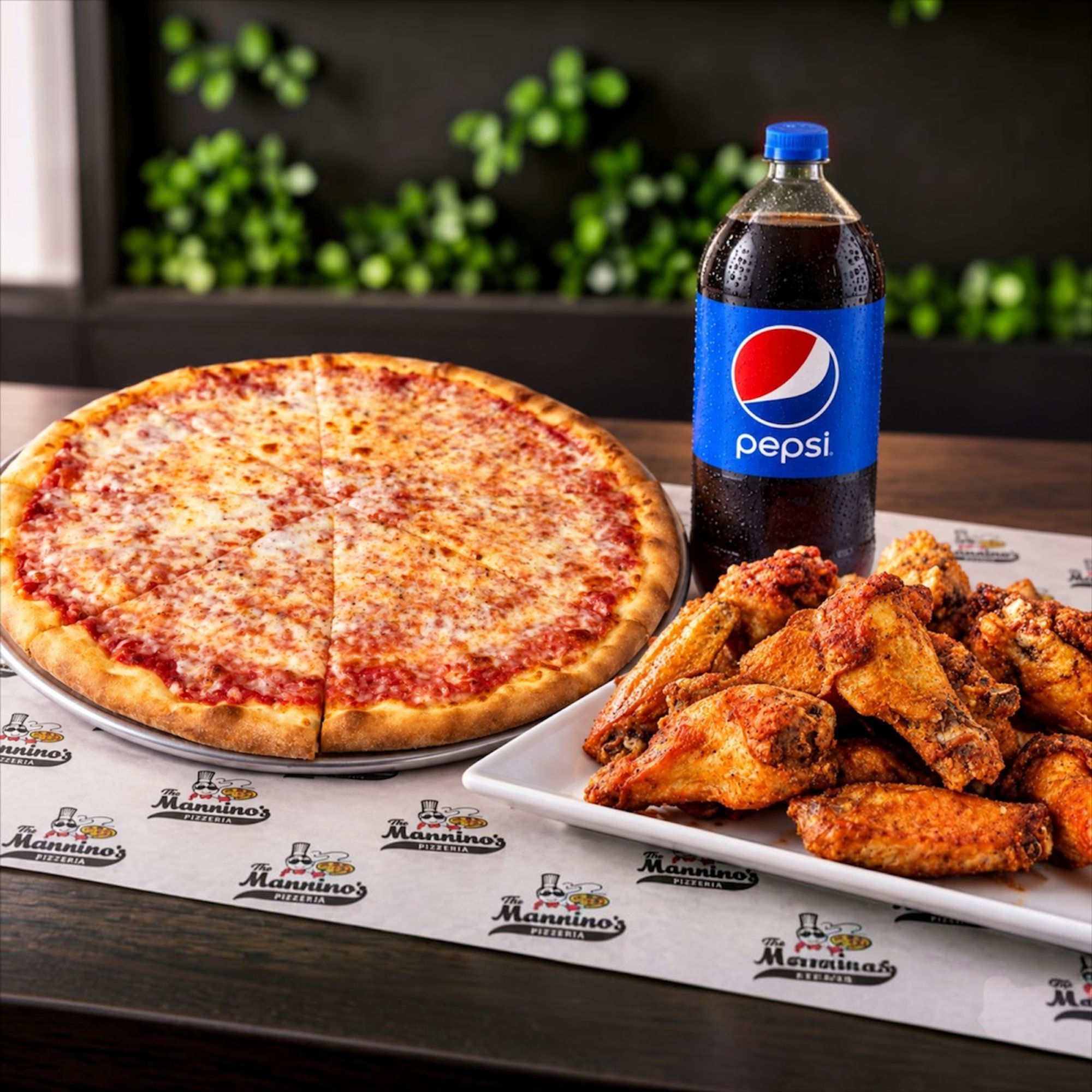 Lg Pizza, 10 Wings & One 2-Liter Soda