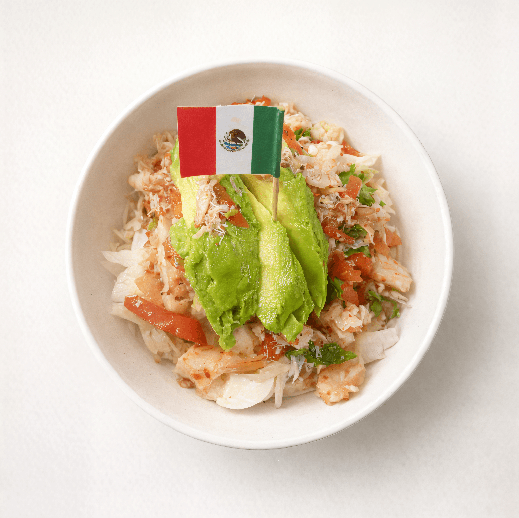 Seafood Tostada