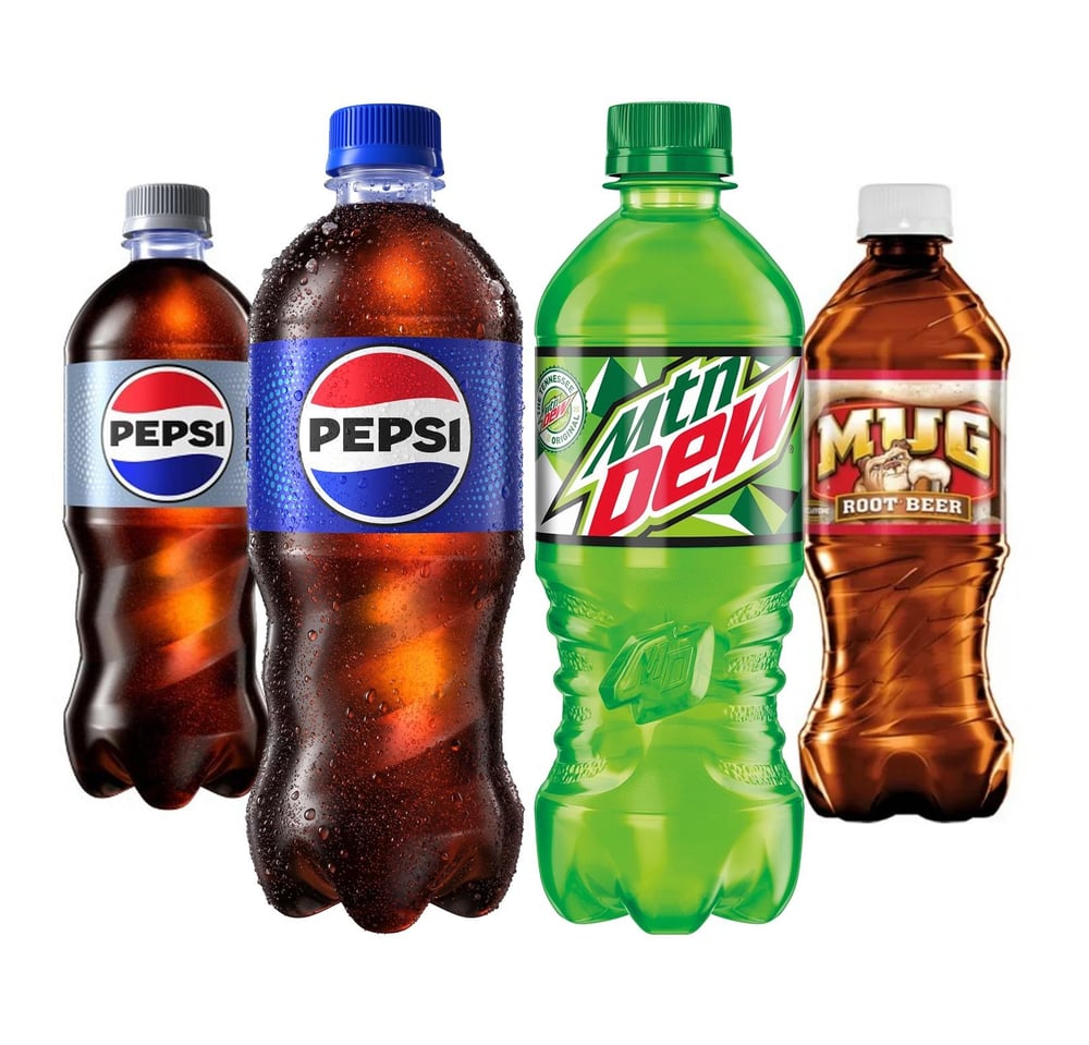 Bottled Soda or Tea