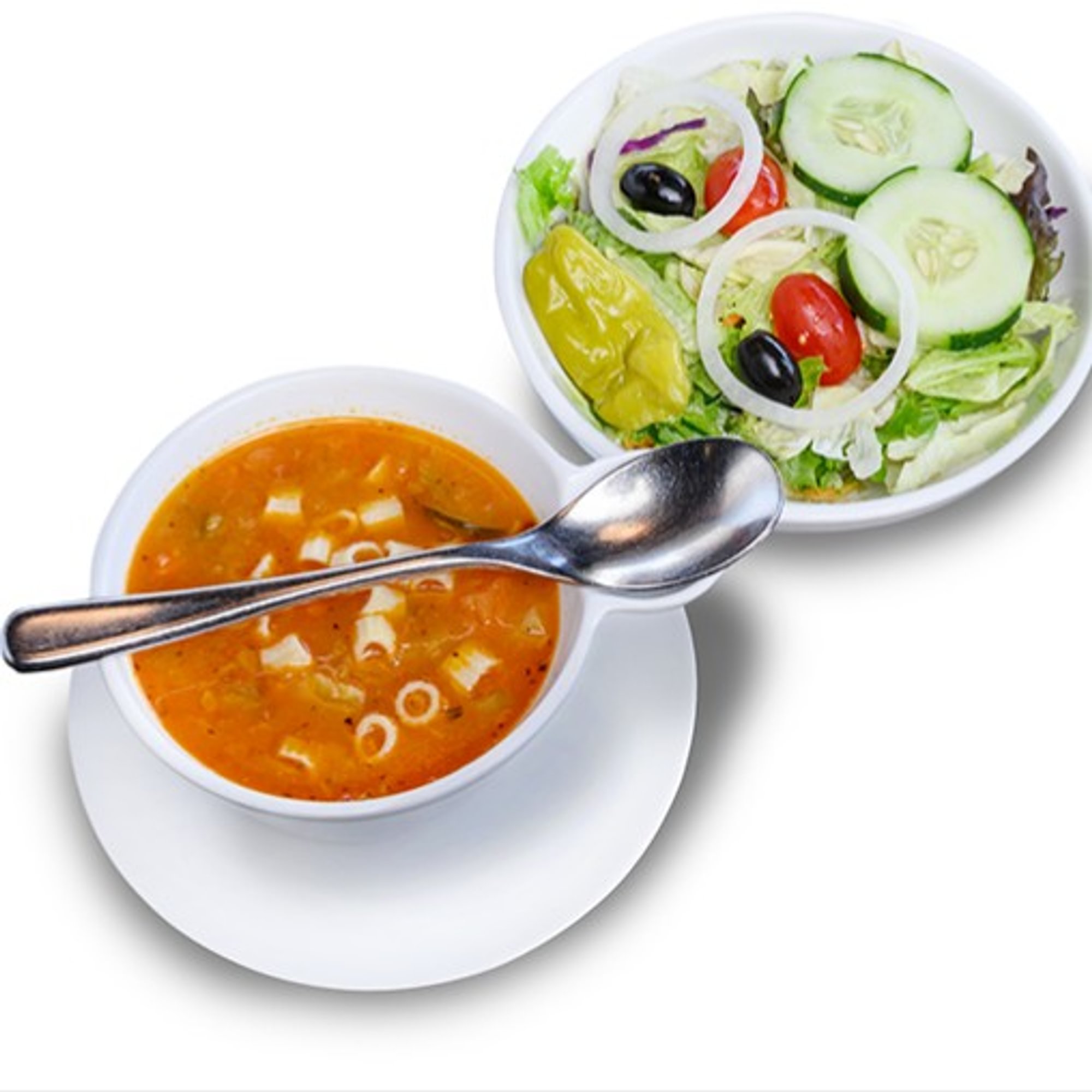 Petite Soup and Salad