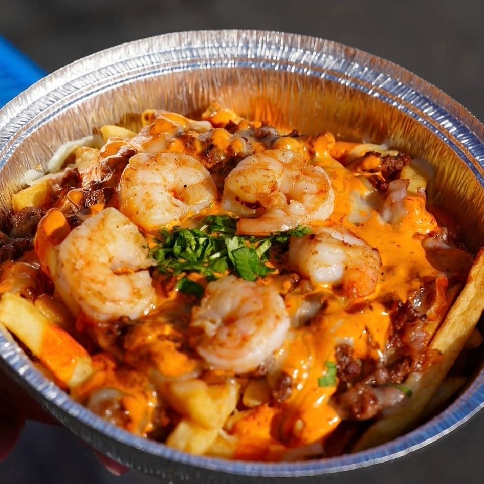Earthquake Fries Plate