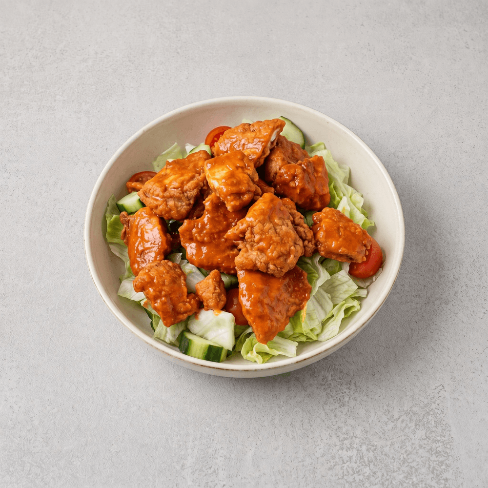 Buffalo Finger Salad
