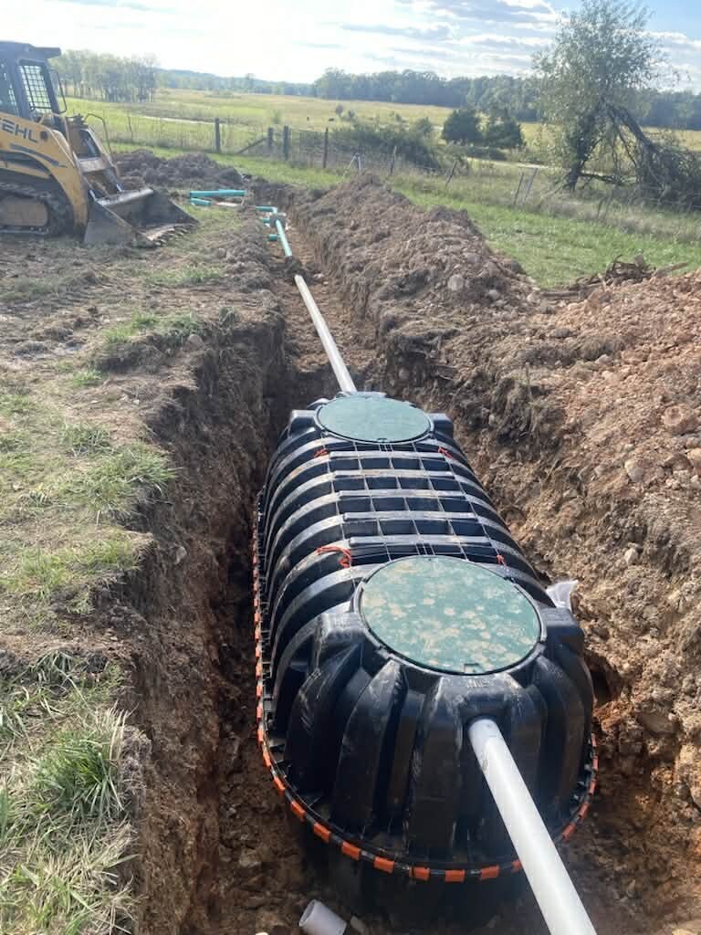 Garren Excavation, Plumbing &amp; septic Logo