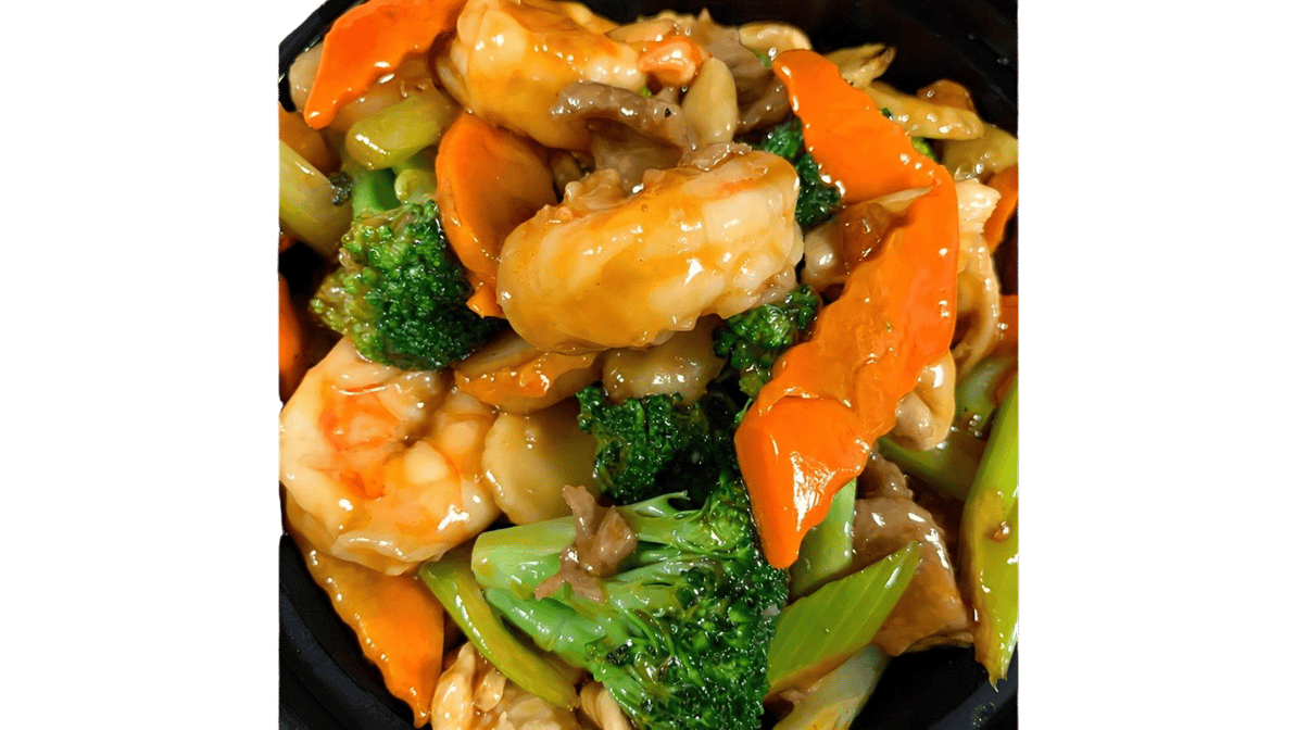 76. Shrimp in garlic sauce